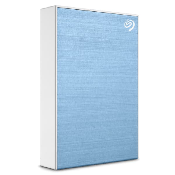 SEAGATE One Touch 5TB External HDD with Password Protection Light Blue "STKZ5000402" — miniatură
