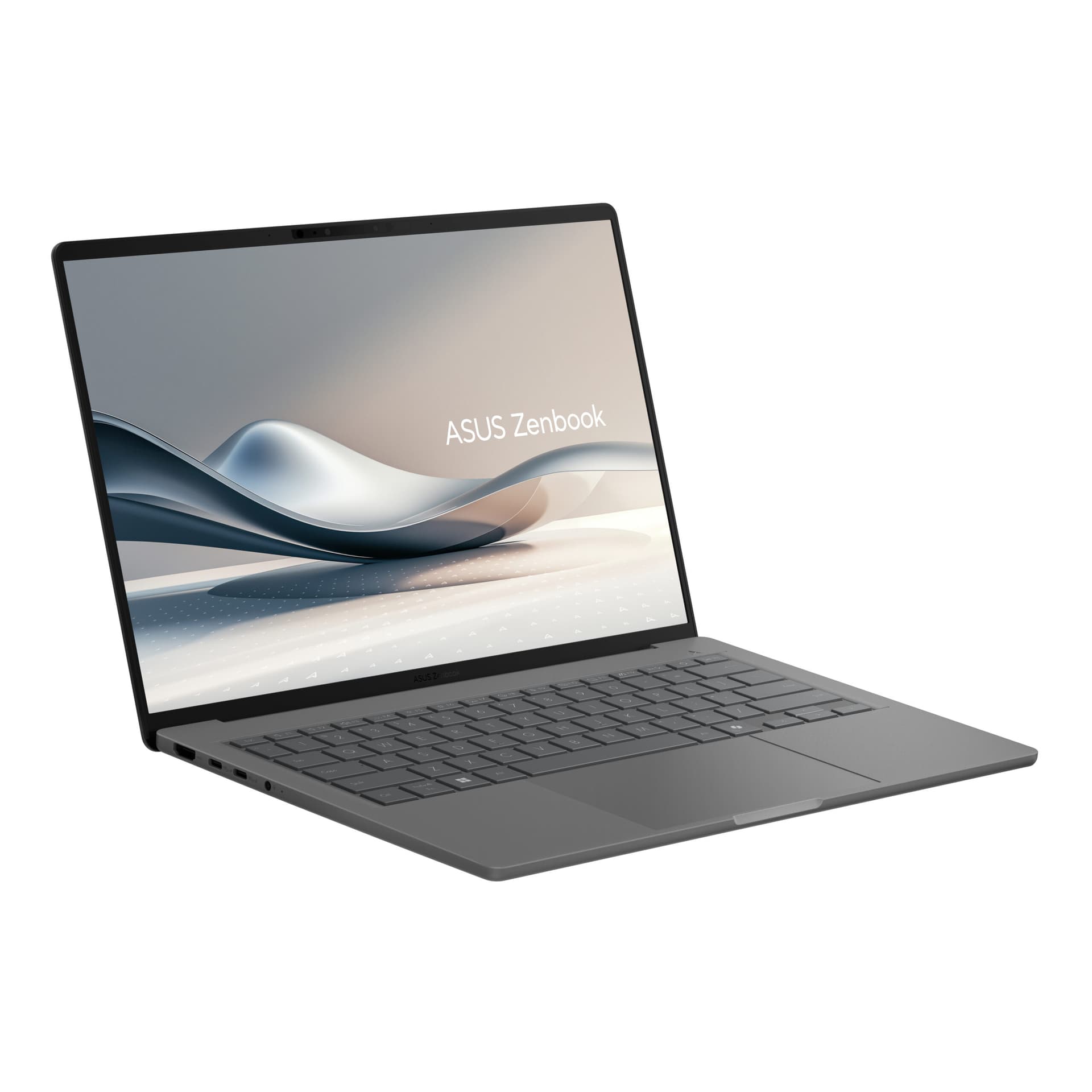 ASUS Zenbook A14 UX3407QA-QD339X Qualcomm Snapdragon X 14inch OLED WUXGA 32GB LPDDR5X 1TB M.2 NVMe PCIe SSD W11P 3Y Iceland Gray "UX3407QA-QD339X" ( — miniatură
