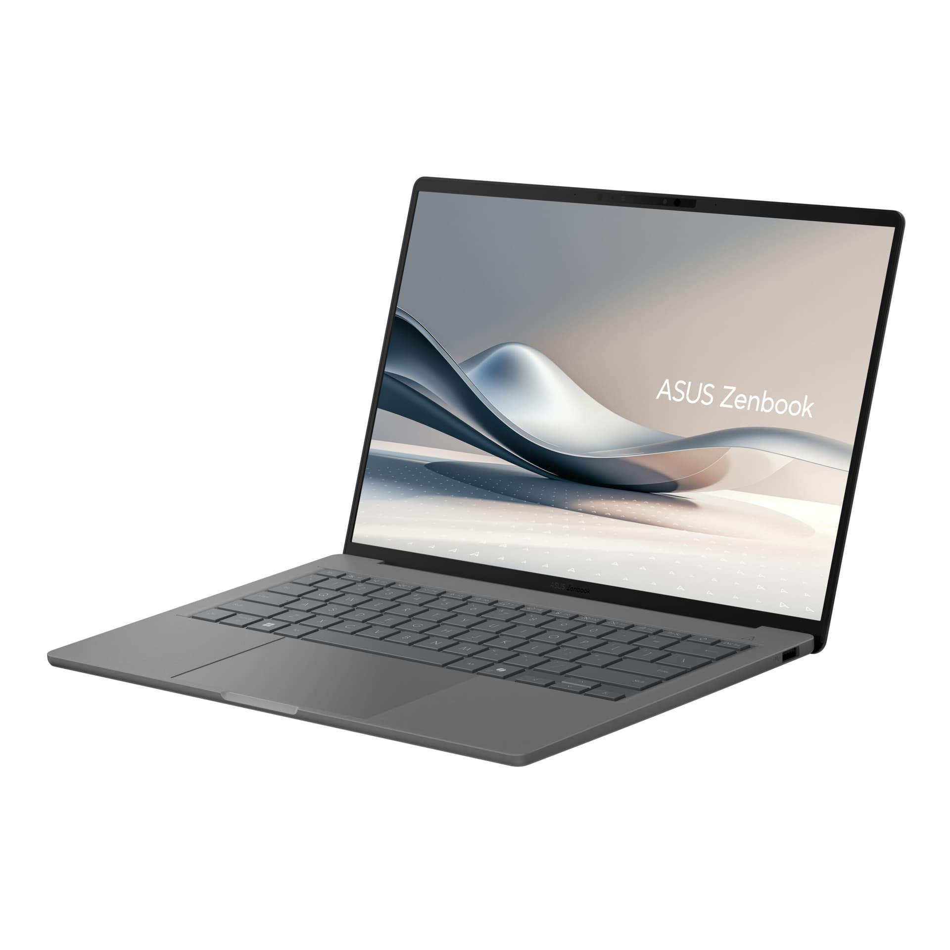 ASUS Zenbook A14 UX3407QA-QD339X Qualcomm Snapdragon X 14inch OLED WUXGA 32GB LPDDR5X 1TB M.2 NVMe PCIe SSD W11P 3Y Iceland Gray "UX3407QA-QD339X" ( — miniatură