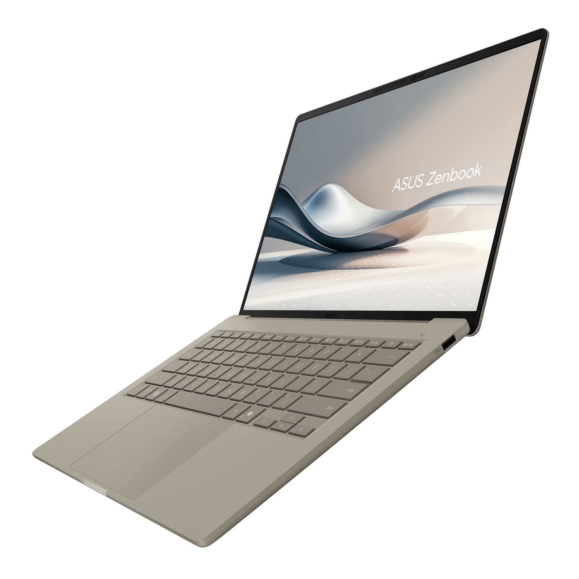 ASUS Zenbook A14 UX3407QA-QD340X Qualcomm Snapdragon X 14inch OLED WUXGA 32GB LPDDR5X 1TB M.2 NVMe PCIe SSD W11P 3Y Zabriskie Beige "UX3407QA-QD340X" ( — miniatură