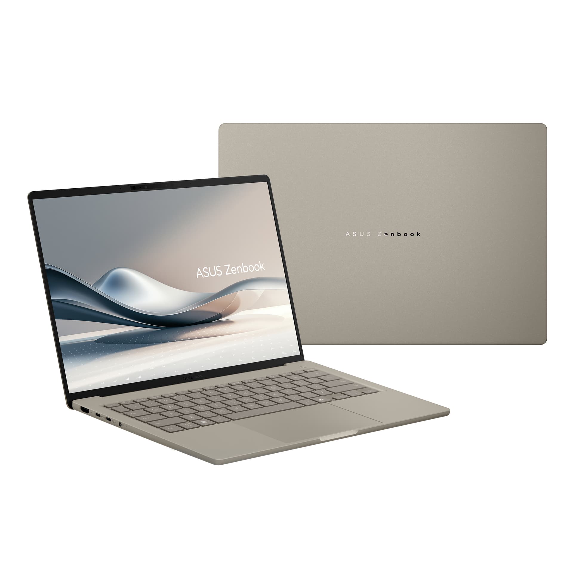 ASUS Zenbook A14 UX3407QA-QD340X Qualcomm Snapdragon X 14inch OLED WUXGA 32GB LPDDR5X 1TB M.2 NVMe PCIe SSD W11P 3Y Zabriskie Beige "UX3407QA-QD340X" ( — miniatură