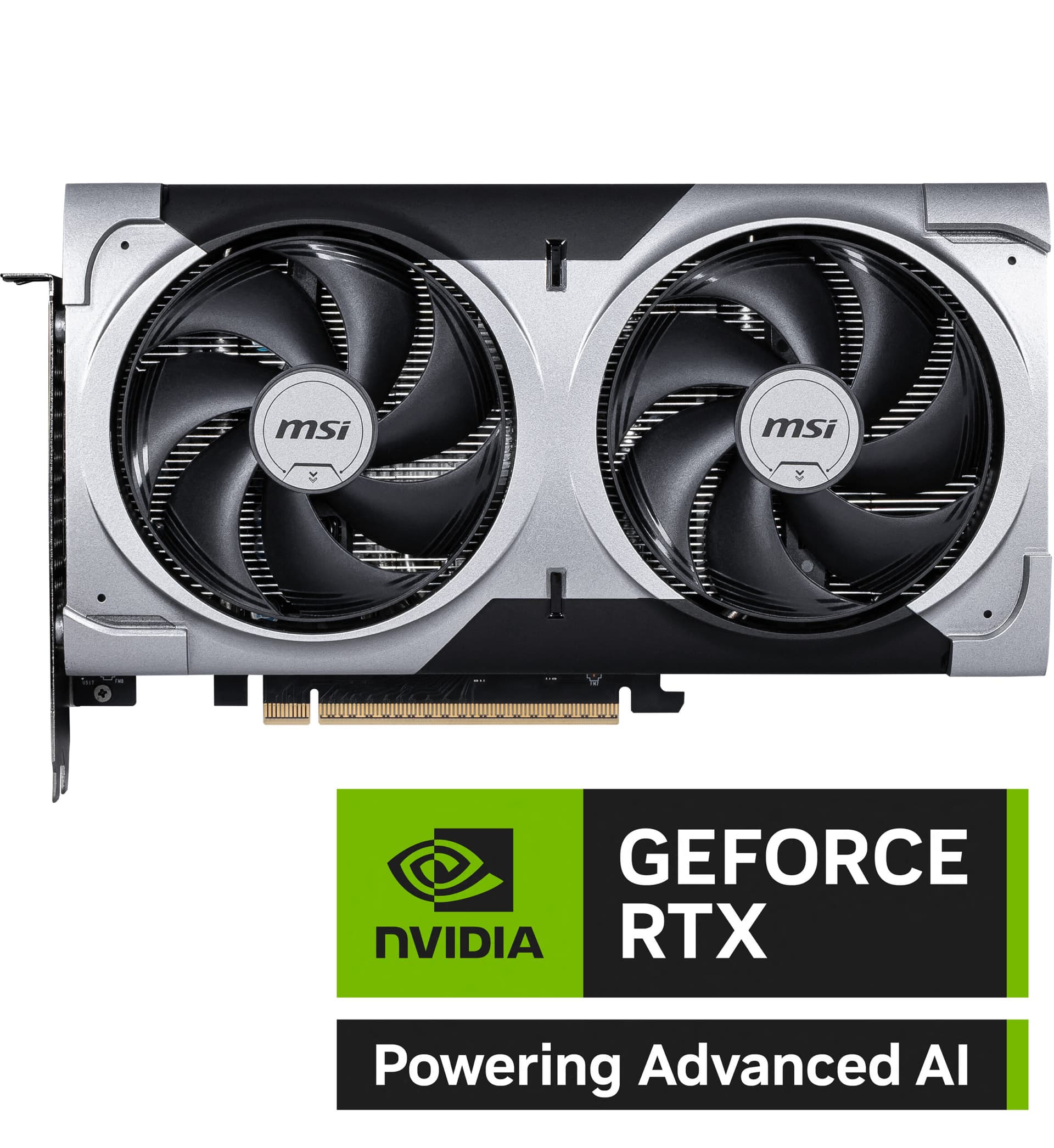 GeForce RTX 5060 Ti VENTUS 2X OC PLUS 16GB GDDR7 128-bit DLSS 4.0 "V535-005R" — miniatură