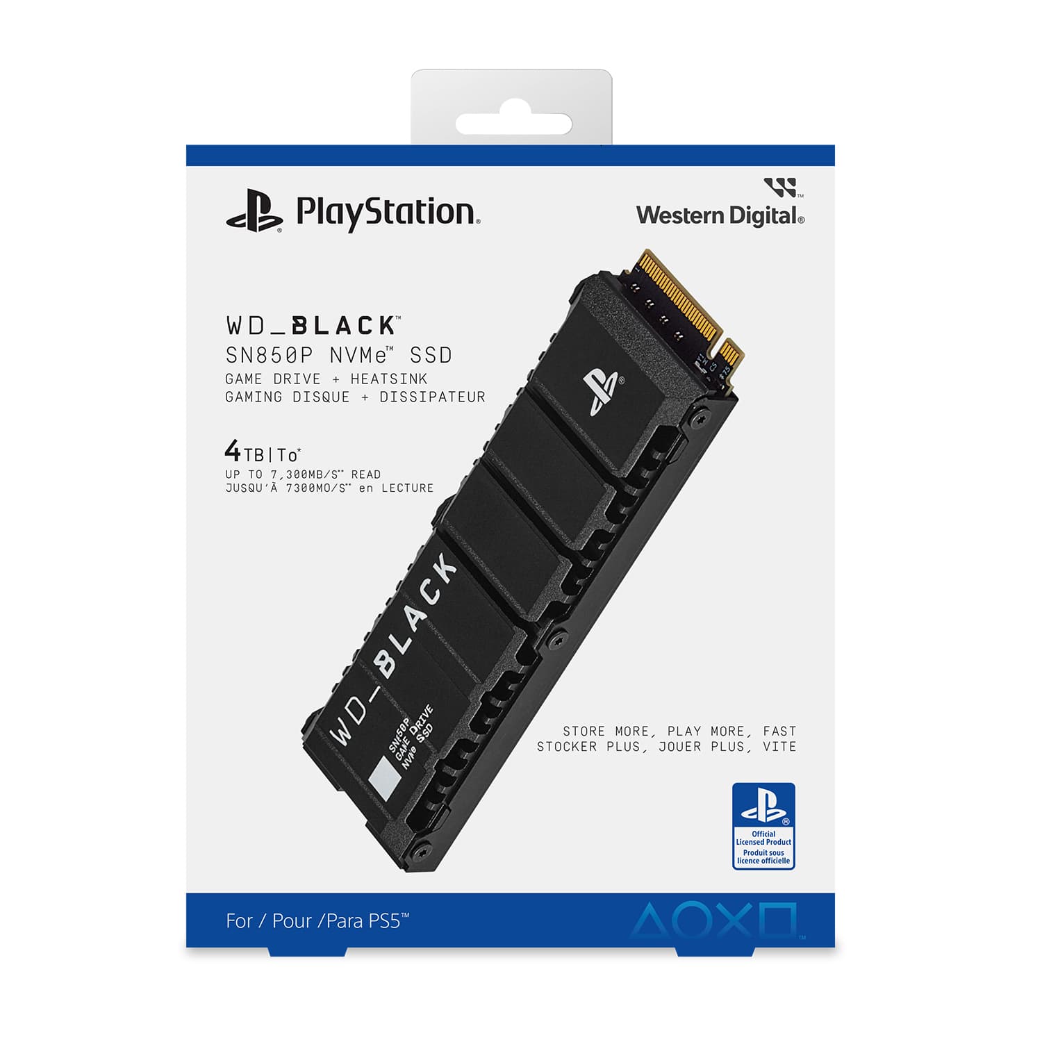 SSD WD_BLACK 2TB SN850P NVMe M.2 "WDBBYV0020BNC-WRSN" — miniatură