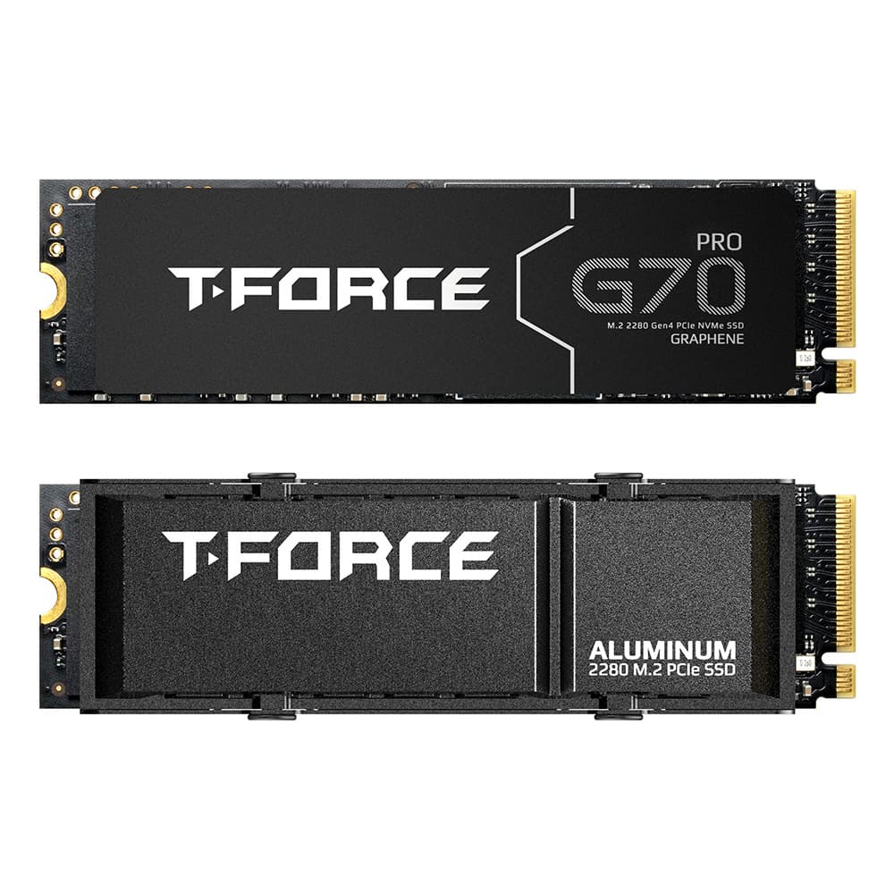 SSD TEAMGROUP G70 Pro, 2TB (DRAM cache), PCIe Gen4x4 M.2 2280, 3D TLC NAND NVMe, R/W: 7400/6800 MB/s, "TM8FFH002T0C129" — miniatură