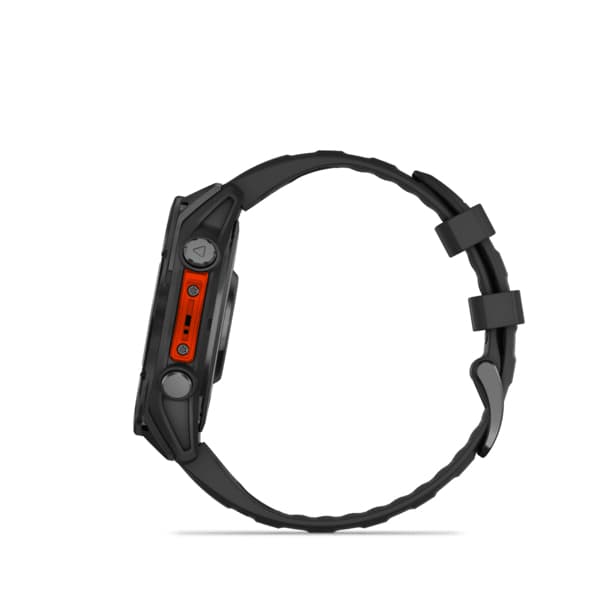Smartwatch fenix 8 47 mm AMOLED Slate grey with Black silicone band "010-02904-00" — miniatură