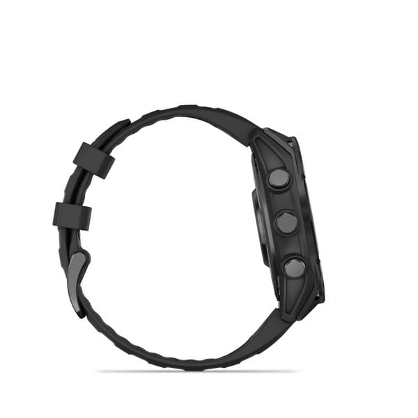 Smartwatch fenix 8 47 mm AMOLED Slate grey with Black silicone band "010-02904-00" — miniatură