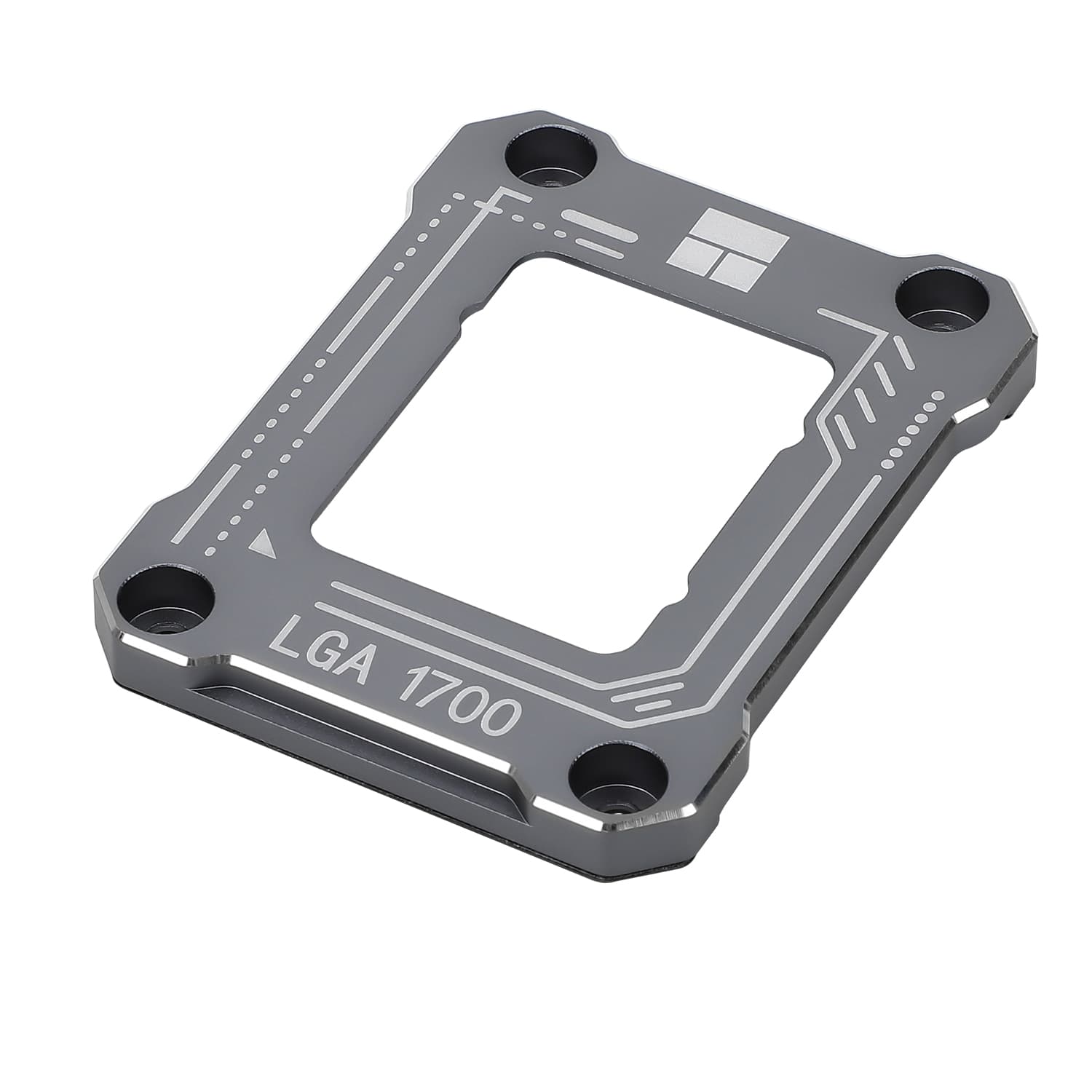Contact frame Thermalright, compatibil LGA 1700 aliaj aluminiu, 54x70x6mm, gri, "LGA 17XX-BCF-GRAY" — miniatură