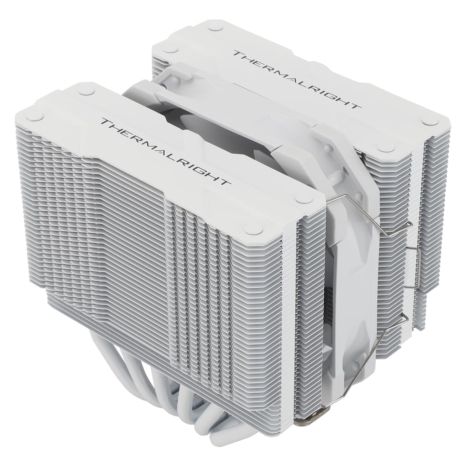 COOLER Thermalright "Peerless Assassin 120 MINI White" skt. Intel si AMD, racire cu aer, vent. 2 x 120mm, 1500 rpm, 6 heatpipes, inaltime 135mm,"Peerless Assassin 120 MINI White" — miniatură