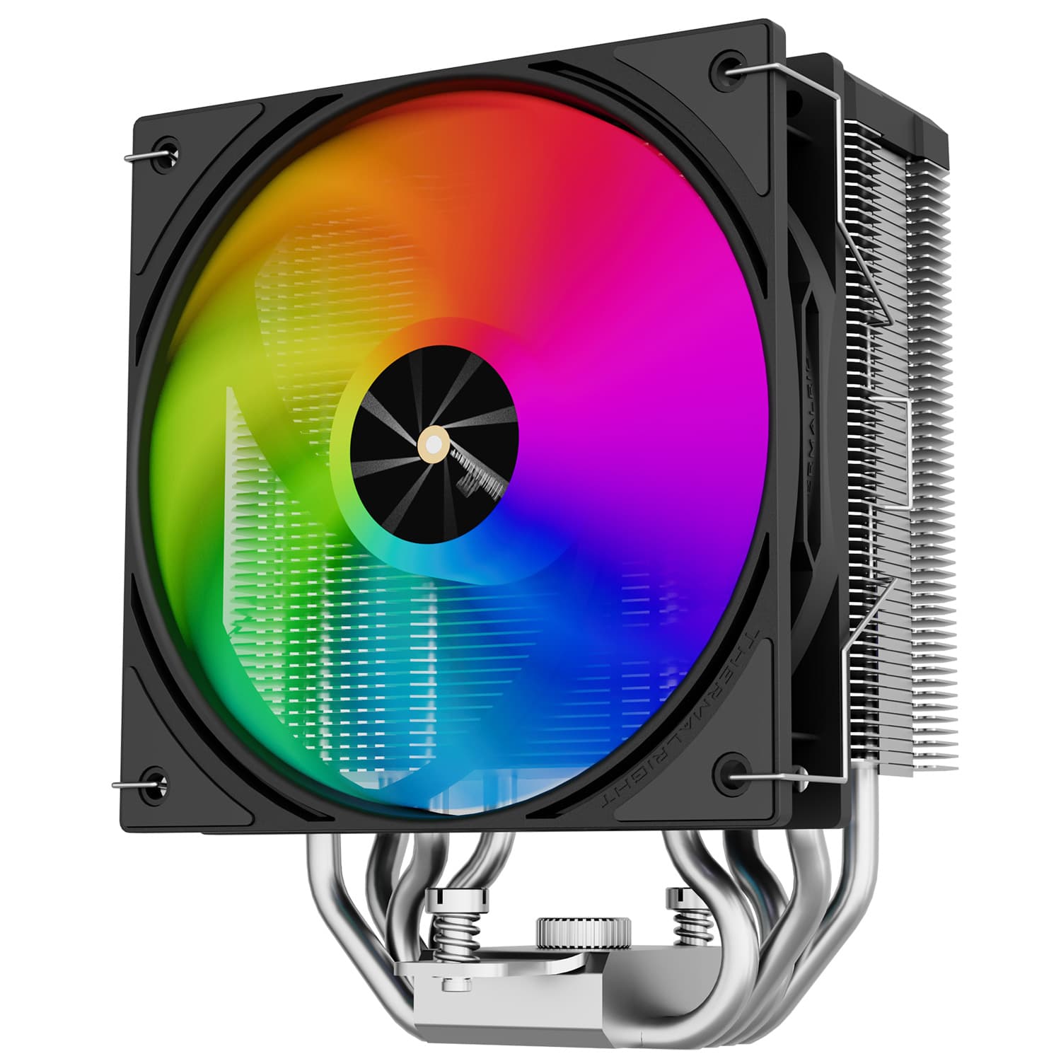 COOLER Thermalright "Assassin X 120 R Digital Argb Black" skt. Intel, racire cu aer, vent. 120mm, 2000 rpm, 4 heatpipes, inaltime 151mm, ARGB,"Assassin X 120 R Digital Argb Black" — miniatură