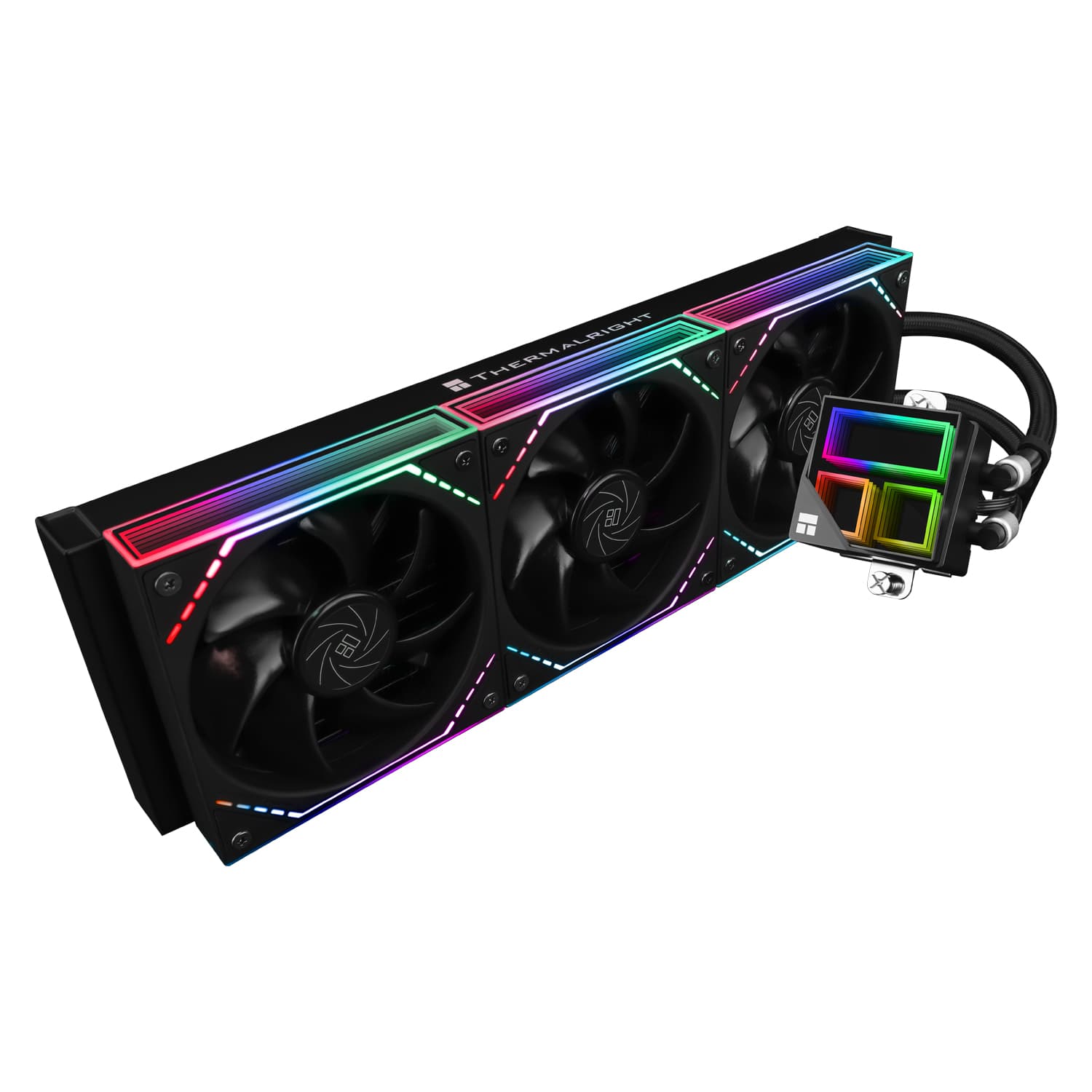 COOLER Thermalright "Frozen Infinity 360", skt. Intel si AMD, racire cu lichid, 3 x 120mm, 2000 RPM, ARGB adresabil, negru "Frozen Infinity 360 Black"