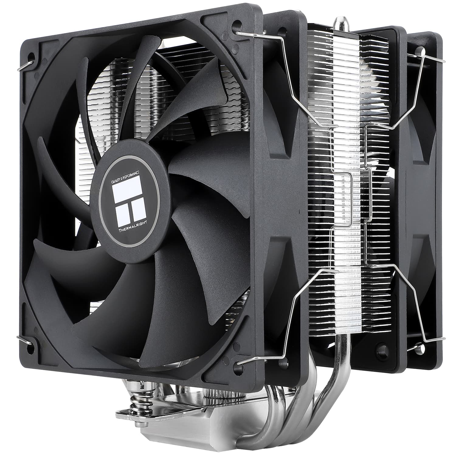 COOLER Thermalright "Assassin X 120 Refined SE PLUS" skt. Intel si AMD, racire cu aer, vent. 2 x 120mm, 1550 rpm, 4 heatpipes, inaltime 148mm,"Assassin X 120 Refined SE PLUS" — miniatură