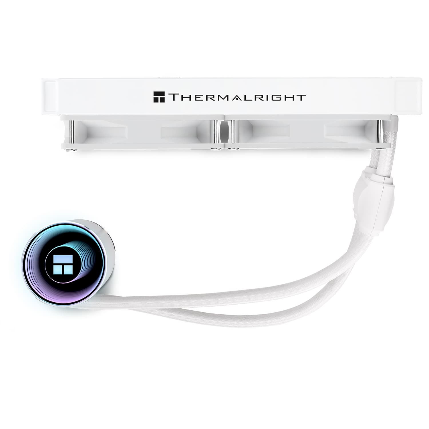 COOLER Thermalright "Frozen Notte 240 Argb V2", skt. Intel si AMD, racire cu lichid, 2 x 120mm, 2000 RPM, ARGB adresabil, alb "Frozen Notte 240 White Argb V2" — miniatură