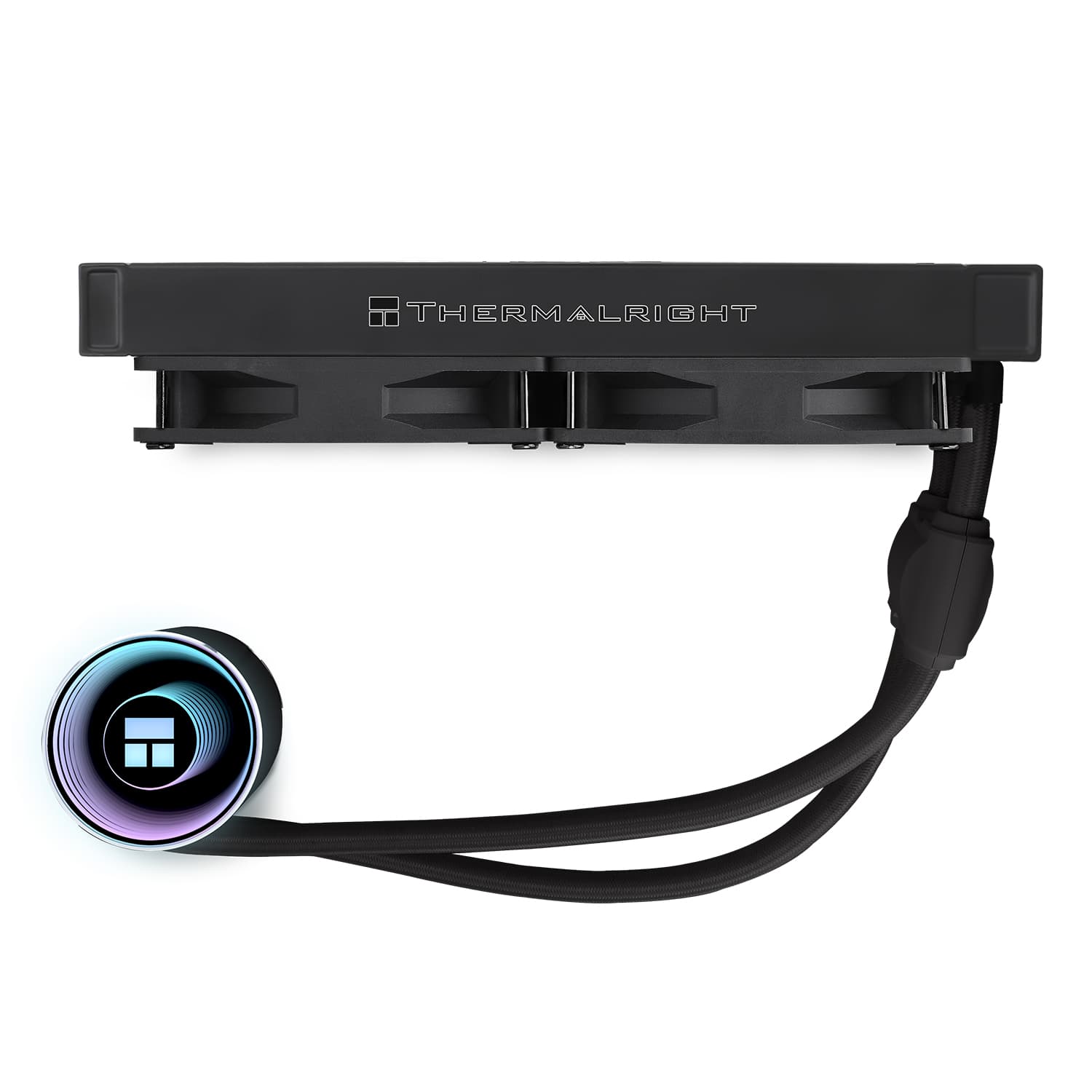 COOLER Thermalright "Frozen Notte 240 Argb V2", skt. Intel si AMD, racire cu lichid, 2 x 120mm, 2000 RPM, ARGB adresabil, negru "Frozen Notte 240 Black Argb V2" — miniatură