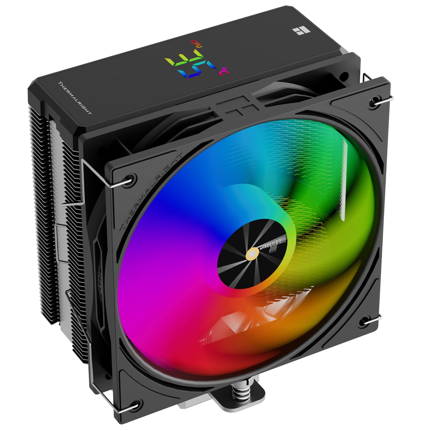 COOLER Thermalright "Assassin X 120 R Digital Argb Black" skt. Intel, racire cu aer, vent. 120mm, 2000 rpm, 4 heatpipes, inaltime 151mm, ARGB,"Assassin X 120 R Digital Argb Black" — miniatură