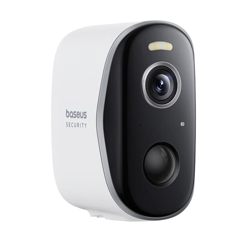 CAMERA IP Exterior Baseus N1, 2K, 2304 x 1296, acumulator integrat, unghi pana la 145 grade, IP67, dist. IR 30 m, tip lentila fixa 3 mm, 3 Mpx, wireless, slot SD card, "S0ST002130" — miniatură