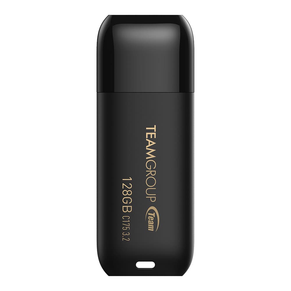 MEMORIE USB 3.2 TEAMGROUP C175, 128 GB, plastic, negru "TC1753128GB01" — miniatură