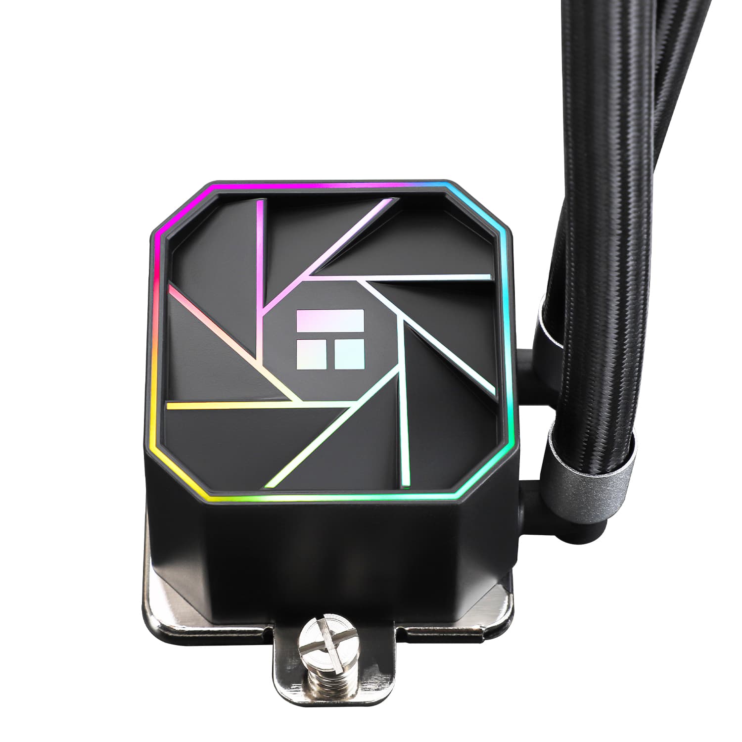 COOLER Thermalright "Aqua Elite 360 Black Argb V3", skt. LGA1851, LGA 1700, AM4, AM5, racire cu lichid, 3 x 120mm, 1500 RPM, ARGB adresabil, negru "Aqua Elite 360 Black Argb V3" — miniatură