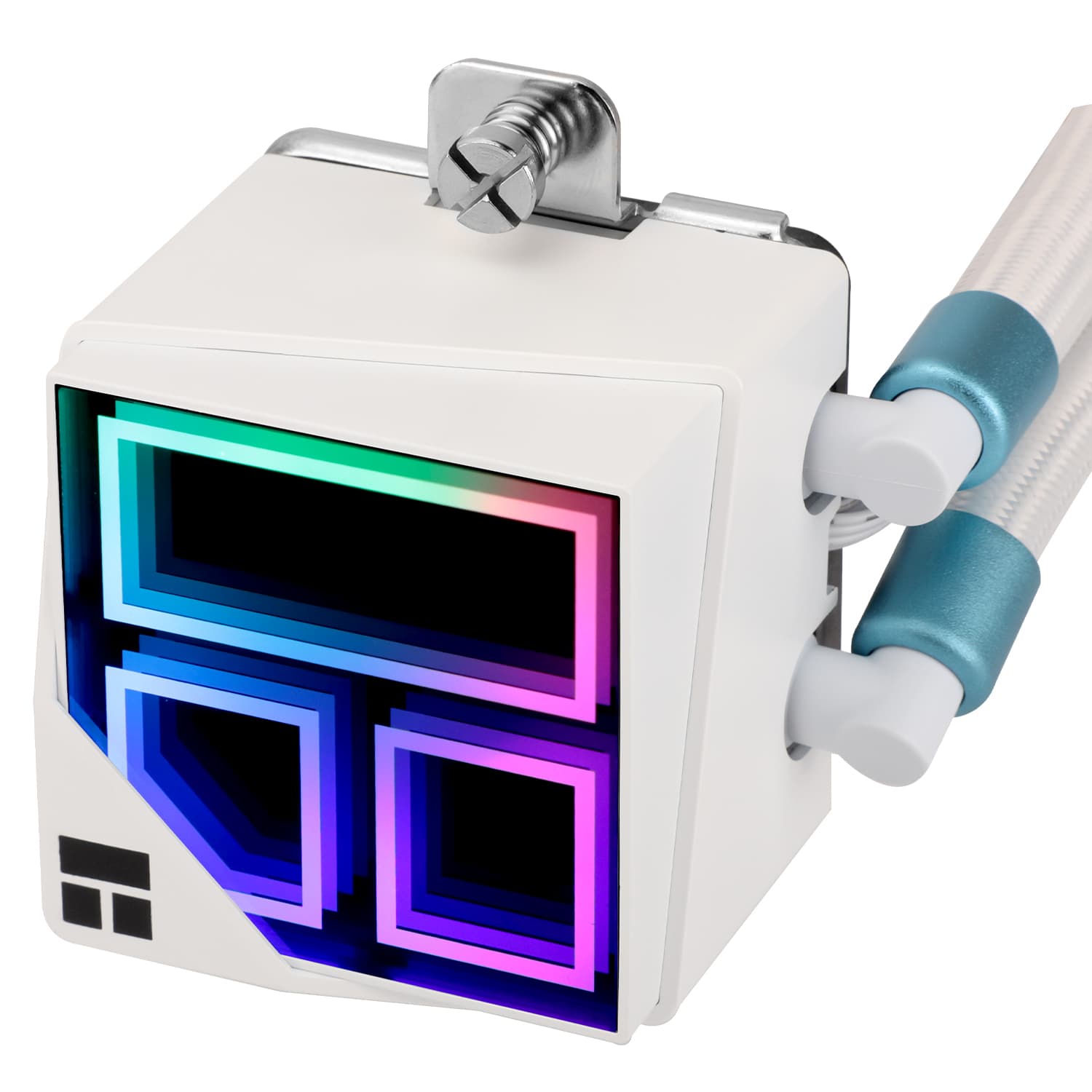 COOLER Thermalright "Frozen Infinity 240", skt. Intel si AMD, racire cu lichid, 2 x 120mm, 2000 RPM, ARGB adresabil, alb "Frozen Infinity 240 White" — miniatură