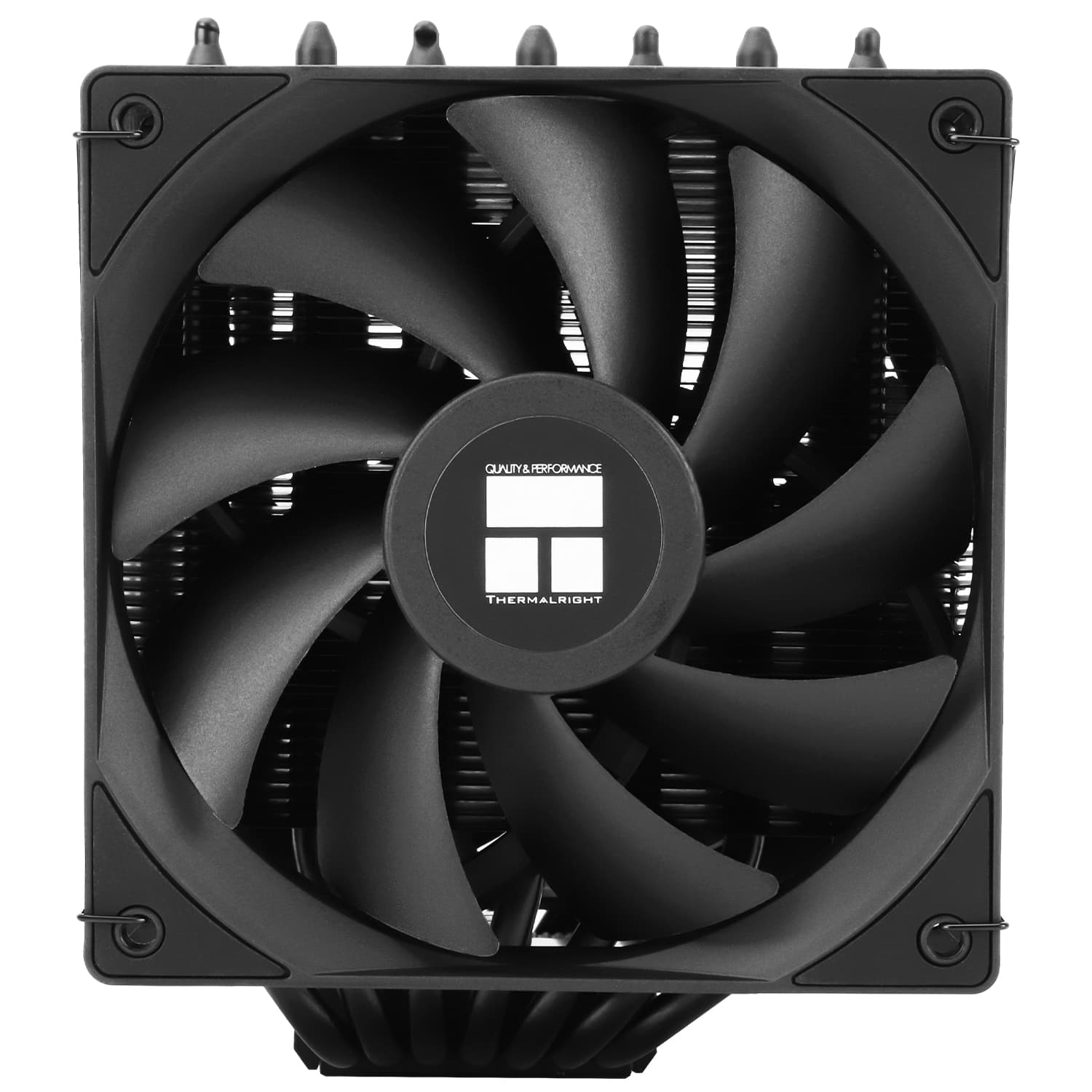COOLER Thermalright "Phantom Spirit 120 SE Black" skt. Intel si AMD, racire cu aer, vent. 120mm, 1500 rpm, 7 heatpipes, inaltime 154mm,"Phantom Spirit 120 SE Black" — miniatură