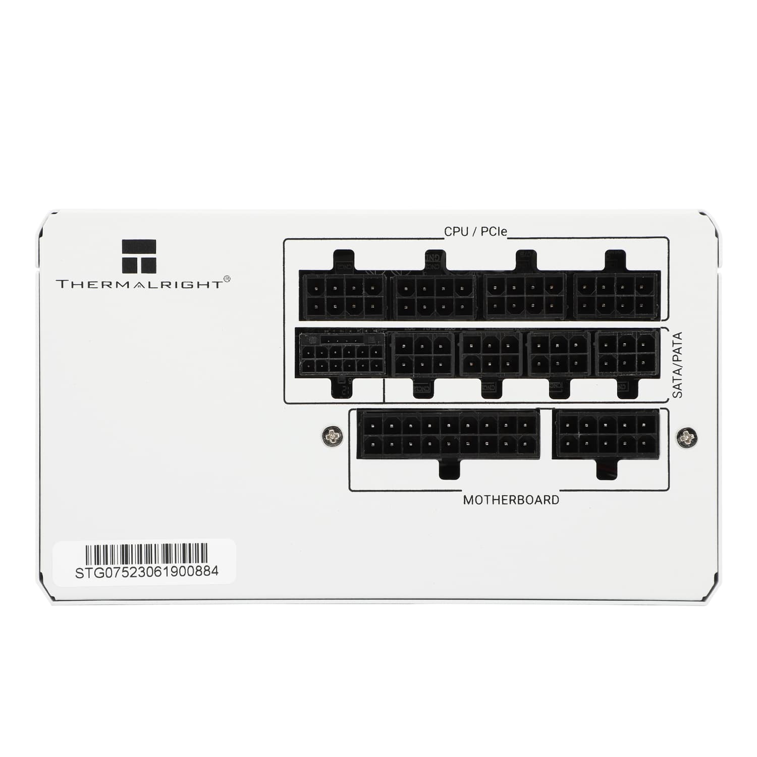 SURSA Thermalright "TR-KG850W", 850W, certificare 80 Plus Gold, modular, LLC, DC to DC, fan 120mm, alb, "TR-KG850W" — miniatură