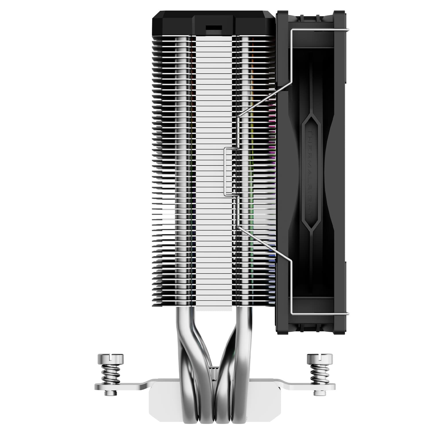 COOLER Thermalright "Assassin X 120 R Digital Argb Black" skt. Intel, racire cu aer, vent. 120mm, 2000 rpm, 4 heatpipes, inaltime 151mm, ARGB,"Assassin X 120 R Digital Argb Black" — miniatură