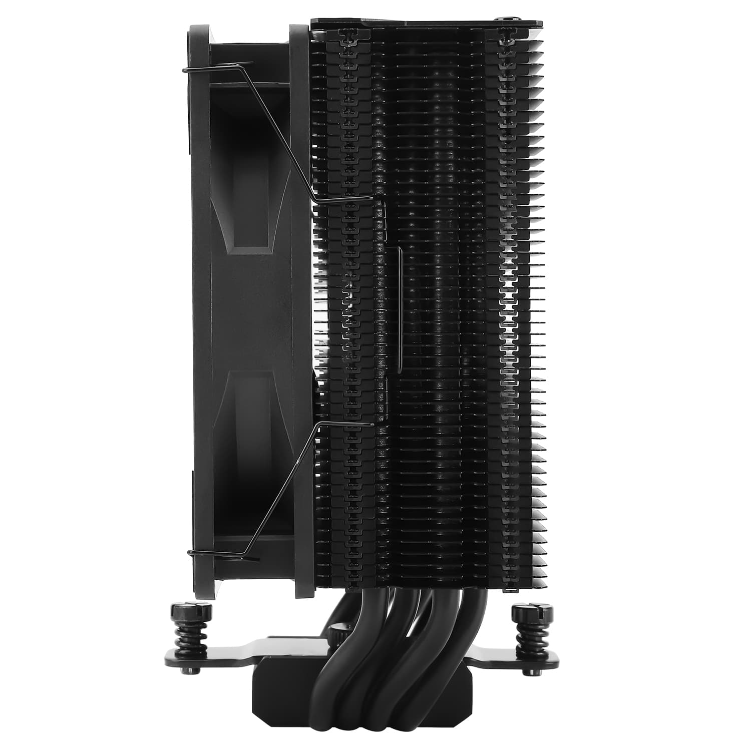 COOLER Thermalright "Assassin Spirit 120 EVO Dark" skt. Intel si AMD, racire cu aer, vent. 120mm, 1850 rpm, 4 heatpipes, inaltime 156mm, fara LED,"Assassin Spirit 120 EVO Dark" — miniatură