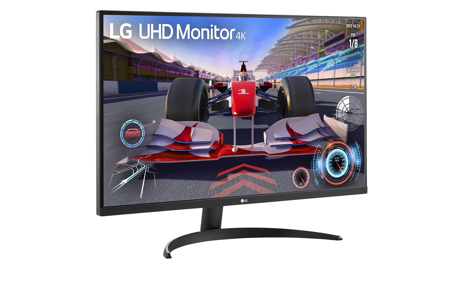 Monitor LED 32UR550-B.AEU 31.5" 3840x2160 pixeli Negru "32UR550-B.AEU" — miniatură