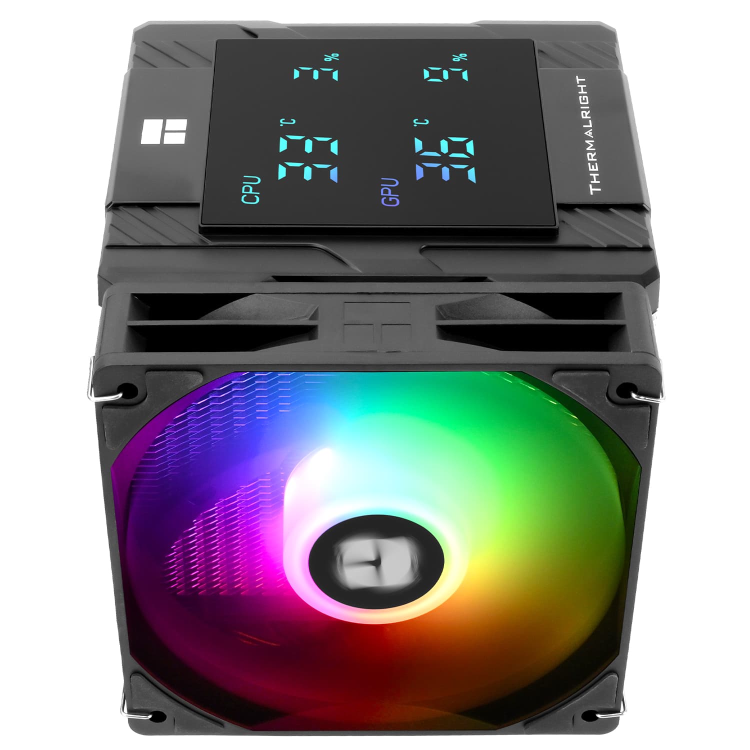 COOLER Thermalright "Peerless Assassin 120 Digital BlackArgb" skt. Intel si AMD, racire cu aer, vent. 2 x 120mm (TL-C12C-X28-S V2), 1850 rpm, 6 heatpipes, inaltime 162mm, ARGB,"Peerless Assassin 120 Digital BlackArgb" — miniatură