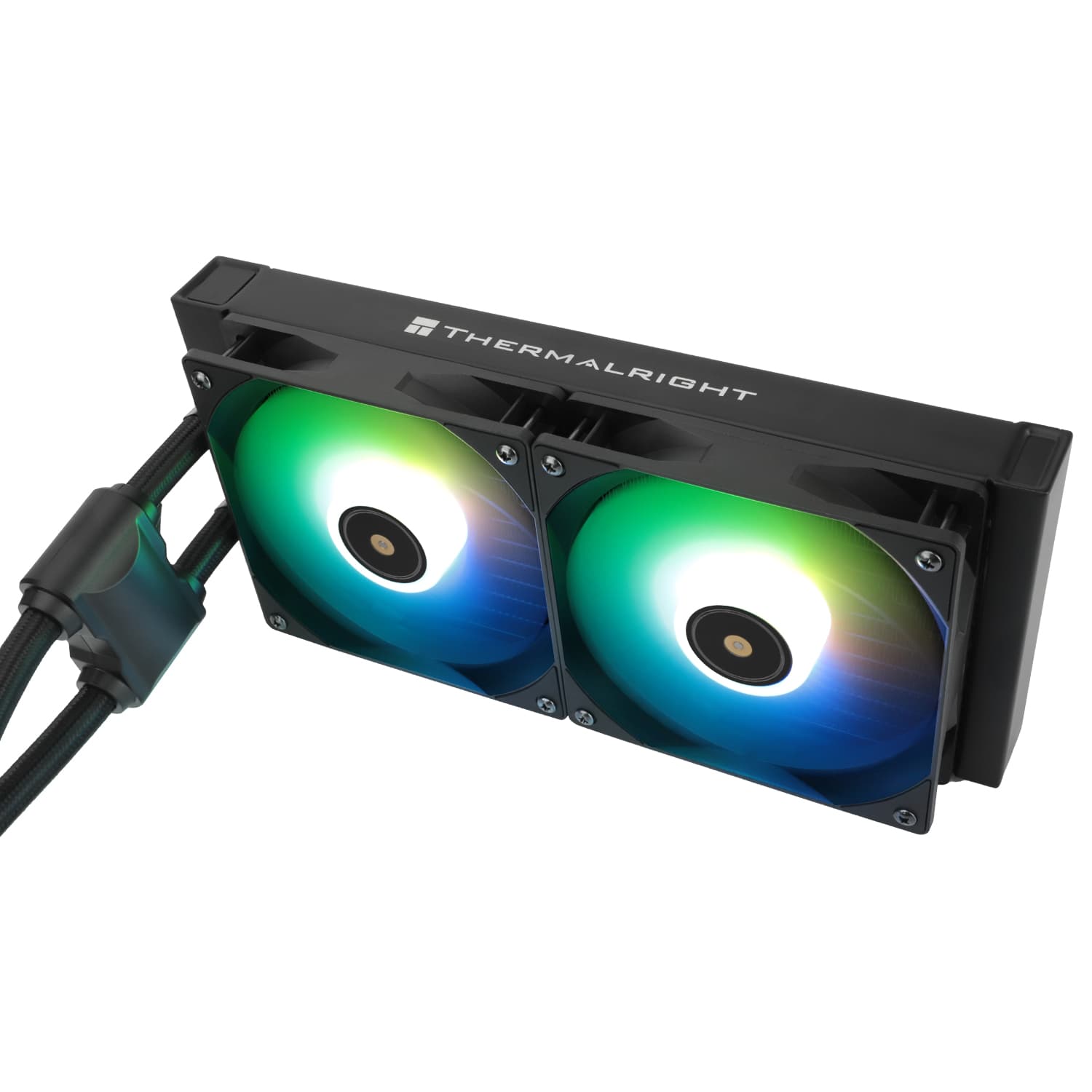 COOLER Thermalright "Frozen Notte 240 Argb V2", skt. Intel si AMD, racire cu lichid, 2 x 120mm, 2000 RPM, ARGB adresabil, negru "Frozen Notte 240 Black Argb V2" — miniatură
