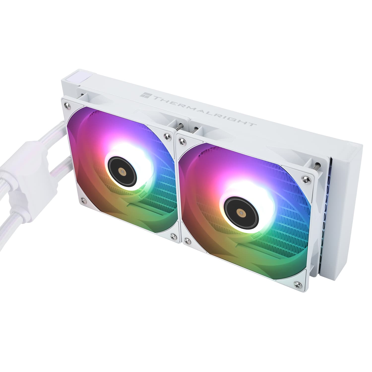 COOLER Thermalright "Frozen Notte 240 Argb V2", skt. Intel si AMD, racire cu lichid, 2 x 120mm, 2000 RPM, ARGB adresabil, alb "Frozen Notte 240 White Argb V2" — miniatură