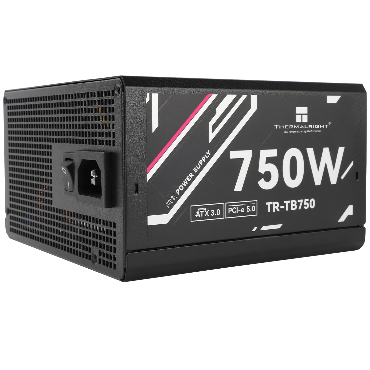 SURSA Thermalright "TB750", 750W, certificare 80Plus Bronze, full modular, DC to DC, fan 120mm, negru, "TR-TB750" — miniatură