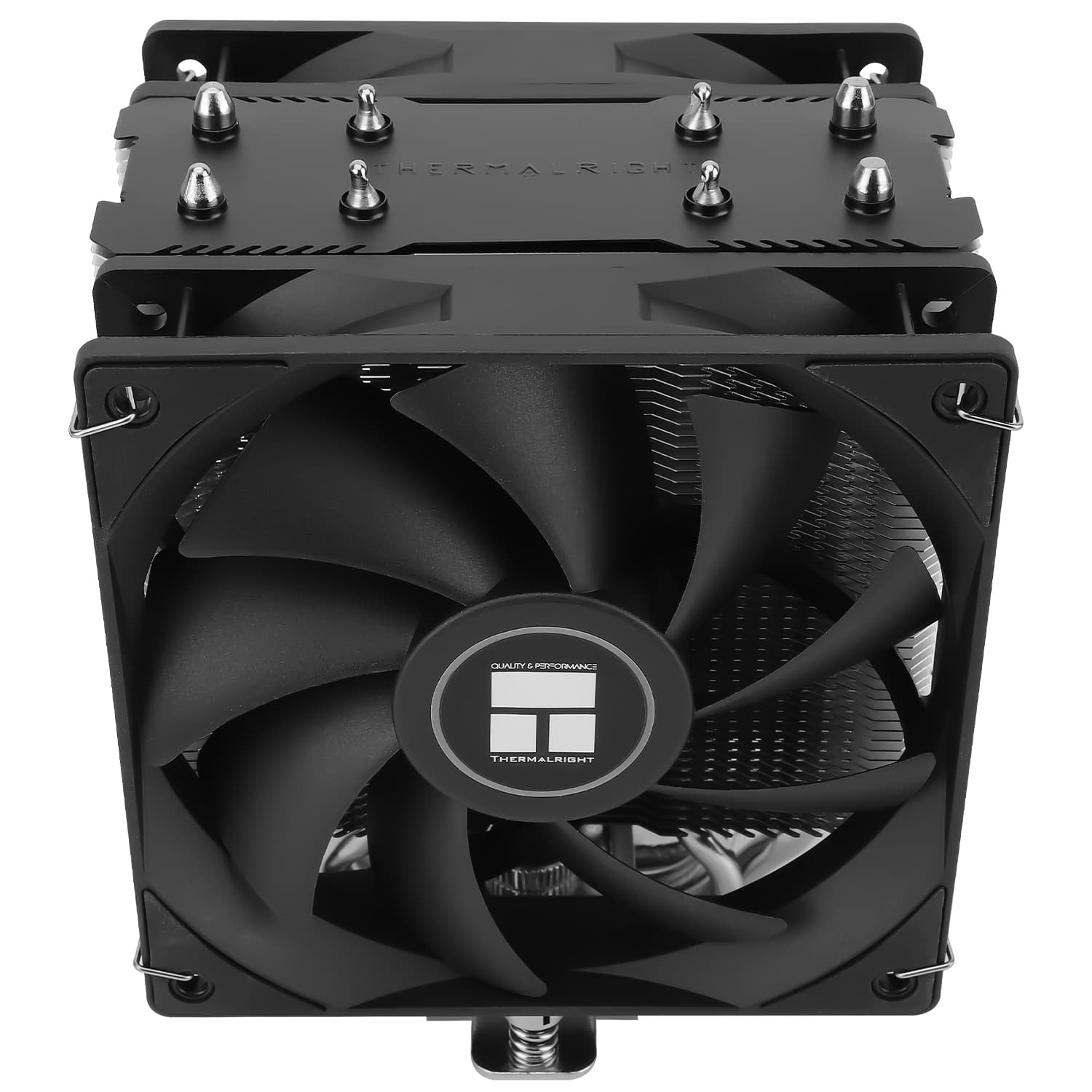COOLER Thermalright "Assassin X 120 V2 PLUS" skt. Intel si AMD, racire cu aer, vent. 2 x 120mm, 1500 rpm, 4 heatpipes, inaltime 154mm, fara LED,"Assassin X 120 V2 PLUS" — miniatură