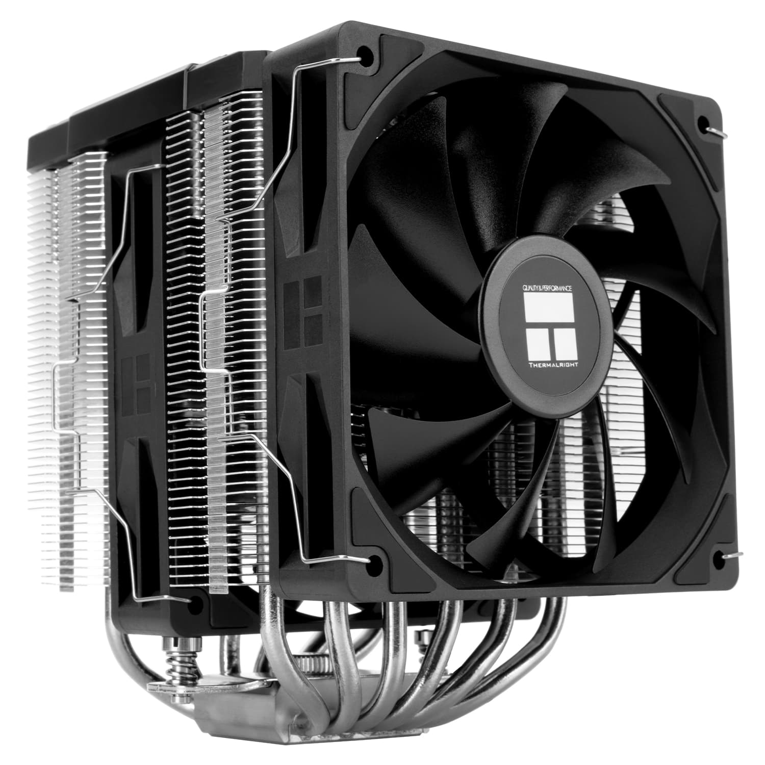 COOLER Thermalright "Peerless Assassin 120 Digital Black" skt. Intel si AMD, racire cu aer, vent. 2 x 120mm (TL-C12C-X28 V2), 1850 rpm, 6 heatpipes, inaltime 162mm,"Peerless Assassin 120 Digital Black" — miniatură