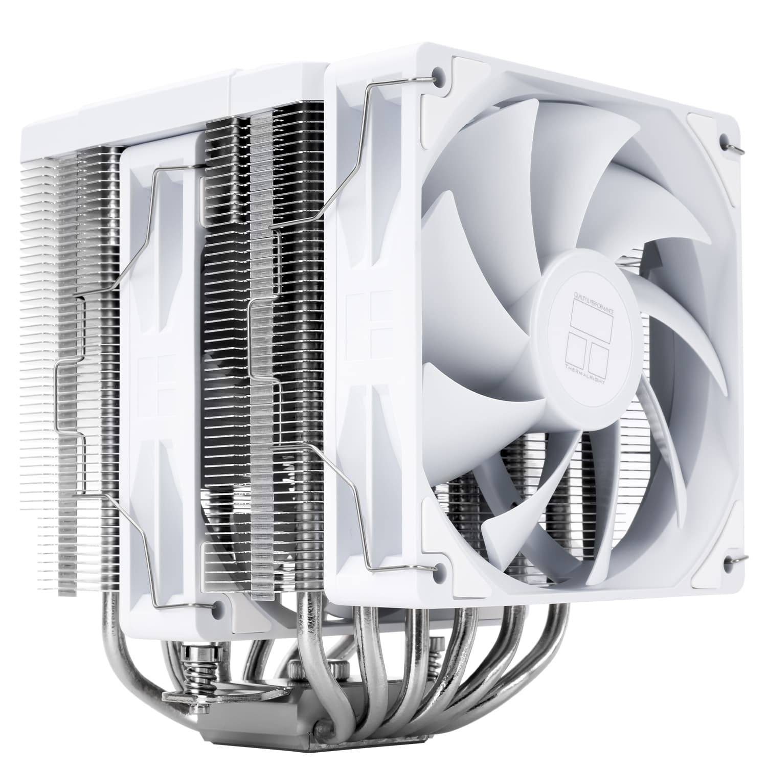 COOLER Thermalright "Peerless Assassin 120 Digital White" skt. Intel si AMD, racire cu aer, vent. 2 x 120mm (TL-C12C-X28 V2), 1850 rpm, 6 heatpipes, inaltime 162mm,"Peerless Assassin 120 Digital White" — miniatură