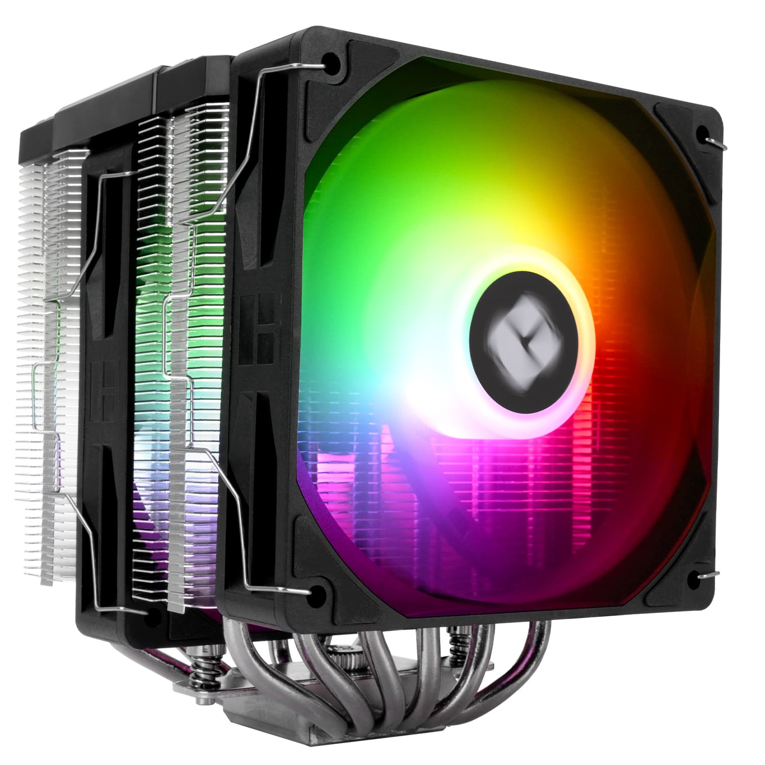 COOLER Thermalright "Peerless Assassin 120 Digital BlackArgb" skt. Intel si AMD, racire cu aer, vent. 2 x 120mm (TL-C12C-X28-S V2), 1850 rpm, 6 heatpipes, inaltime 162mm, ARGB,"Peerless Assassin 120 Digital BlackArgb" — miniatură