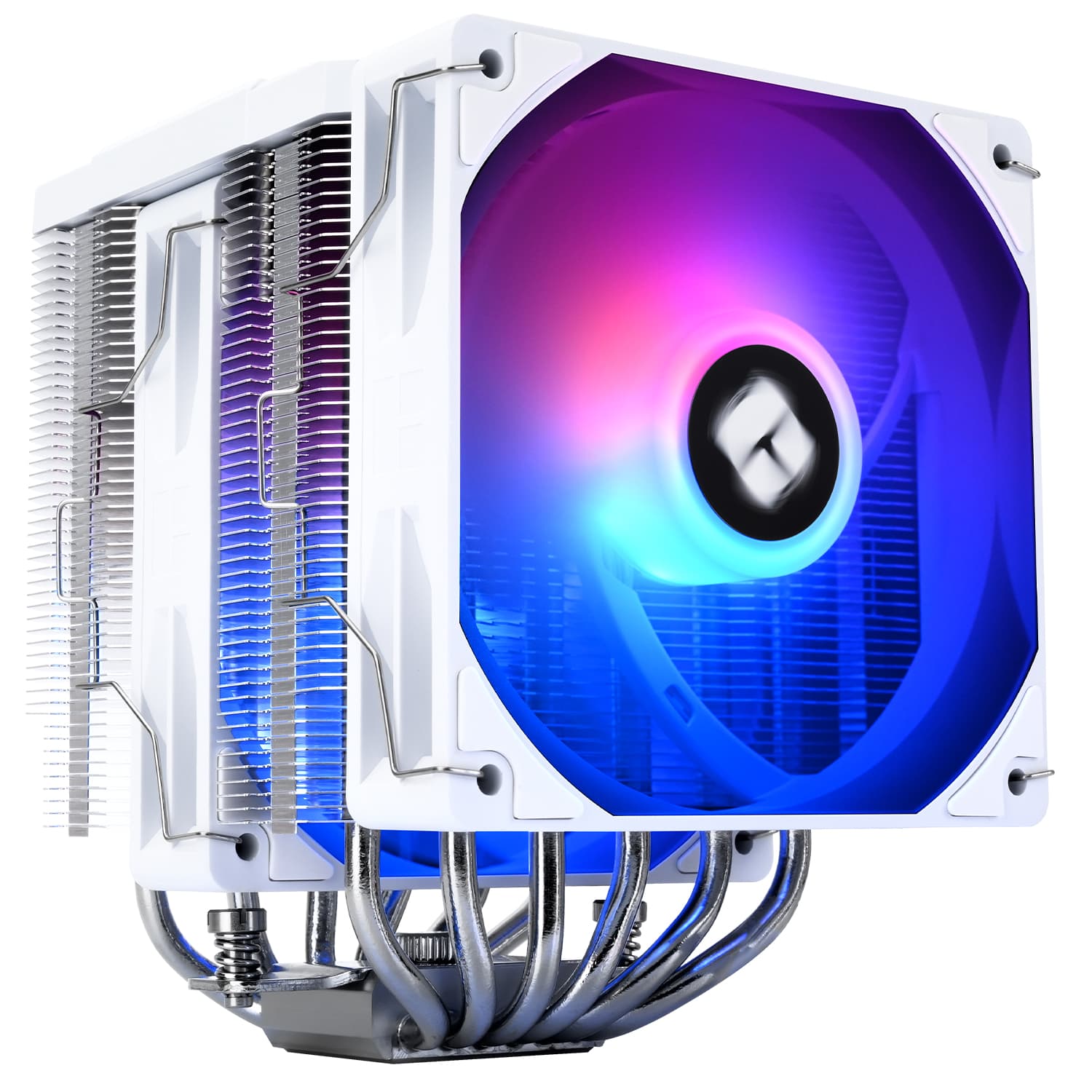 COOLER Thermalright "Peerless Assassin 120 Digital WhiteArgb" skt. Intel si AMD, racire cu aer, vent. 2 x 120mm (TL-C12C-X28-S V2), 1850 rpm, 6 heatpipes, inaltime 162mm, ARGB,"Peerless Assassin 120 Digital WhiteArgb" — miniatură