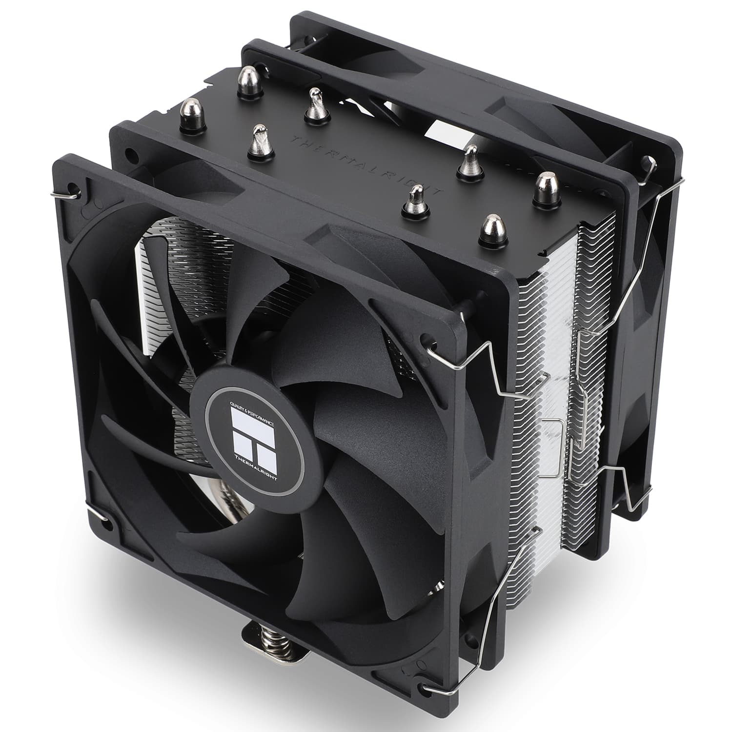 COOLER Thermalright "Assassin X 120 Refined SE PLUS" skt. Intel si AMD, racire cu aer, vent. 2 x 120mm, 1550 rpm, 4 heatpipes, inaltime 148mm,"Assassin X 120 Refined SE PLUS" — miniatură