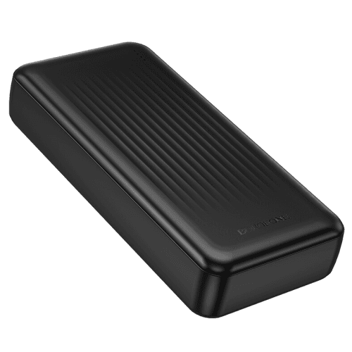 POWER BANK Borofone "BJ80B", 30000mAh, 22.5W, 1 x USB; 1 x USB Type-C; 1 x microUSB, total 5V/2A, negru "6941991121630" — miniatură