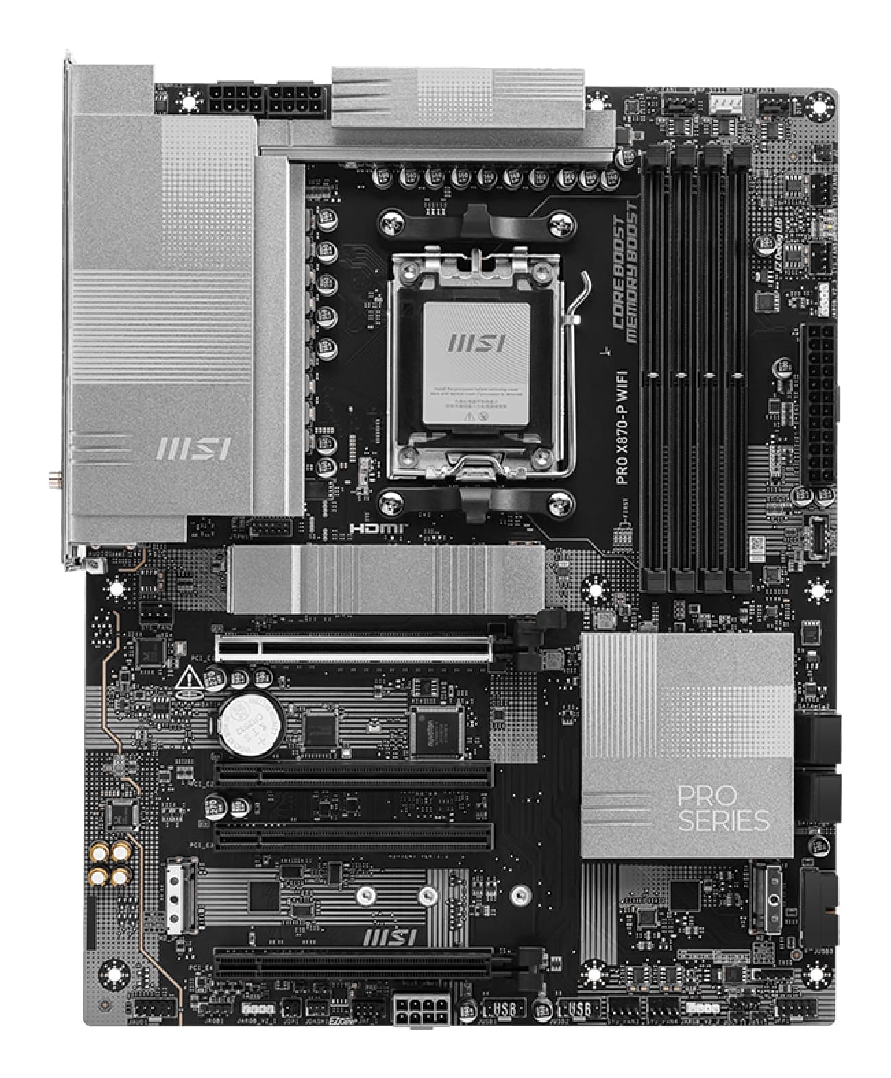 Placa de baza PRO X870-P Wifi (X870,AM5,ATX,DDR5) "7E47-001R" — miniatură
