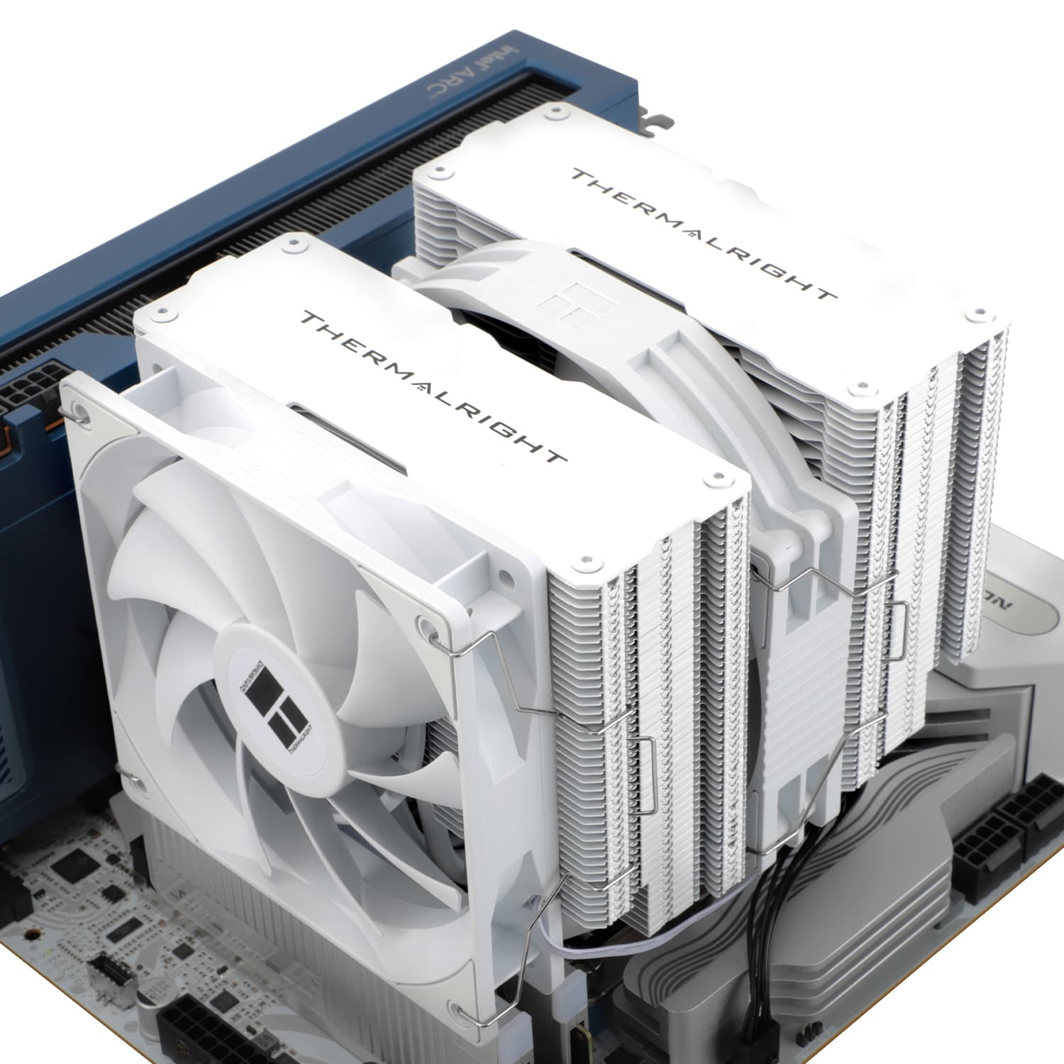 COOLER Thermalright "Peerless Assassin 140" skt. Intel si AMD, racire cu aer, vent. 140mm, 1500 rpm, 6 heatpipes, inaltime 158mm,"Peerless Assassin 140 White" — miniatură