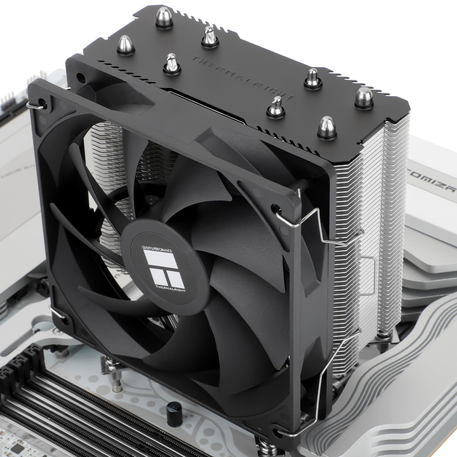 COOLER Thermalright "Assassin X 120 Refined SE LGA1700" skt. Intel si AMD, racire cu aer, vent. 120mm, 1550 rpm, 4 heatpipes, inaltime 148mm,"Assassin X 120 Refined SE LGA1700" — miniatură