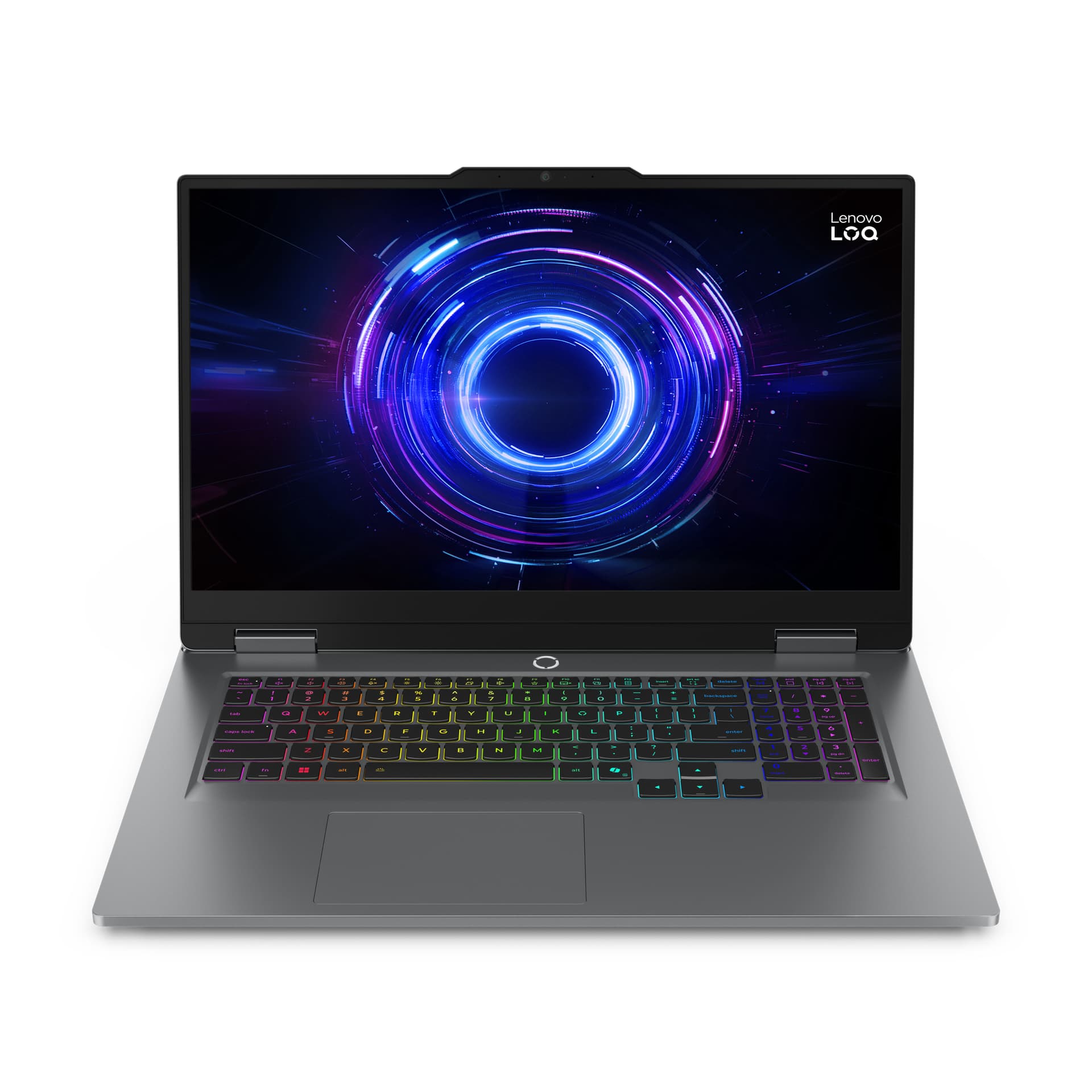 Laptop Lenovo Gaming 17.3 LOQ 17IRX10, FHD IPS 165Hz, i7-13700HX (30M Cache, up to 5.00 GHz), 32GB DDR5, 1TB SSD, GeForce RTX 5060 8GB, No OS, Luna Grey "83JH0086RM"