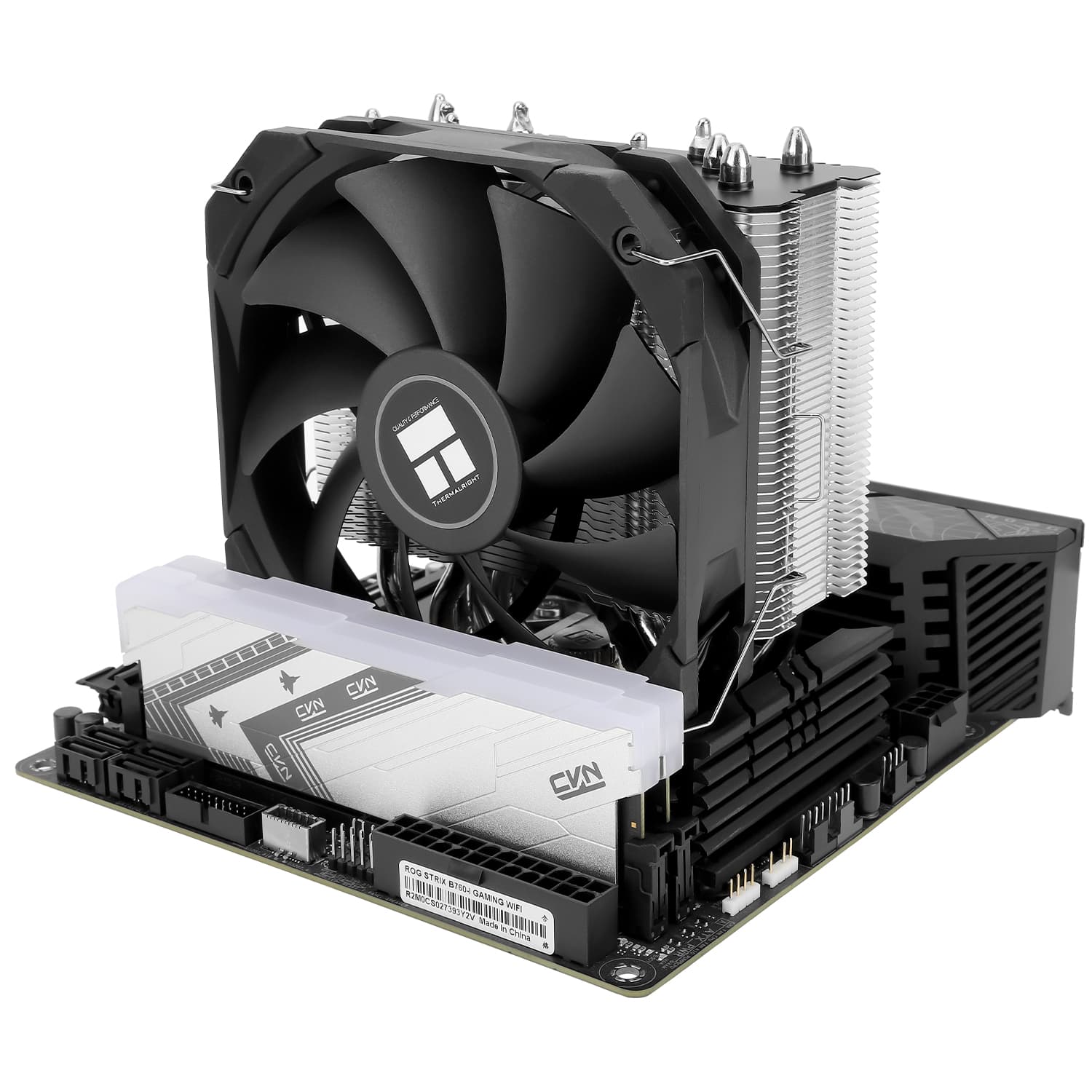 COOLER Thermalright "Assassin King 120 MINI V2" skt. Intel si AMD, racire cu aer, vent. 120mm, 1500 rpm, 5 heatpipes, inaltime 135mm, fara LED,"Assassin King 120 MINI V2" — miniatură
