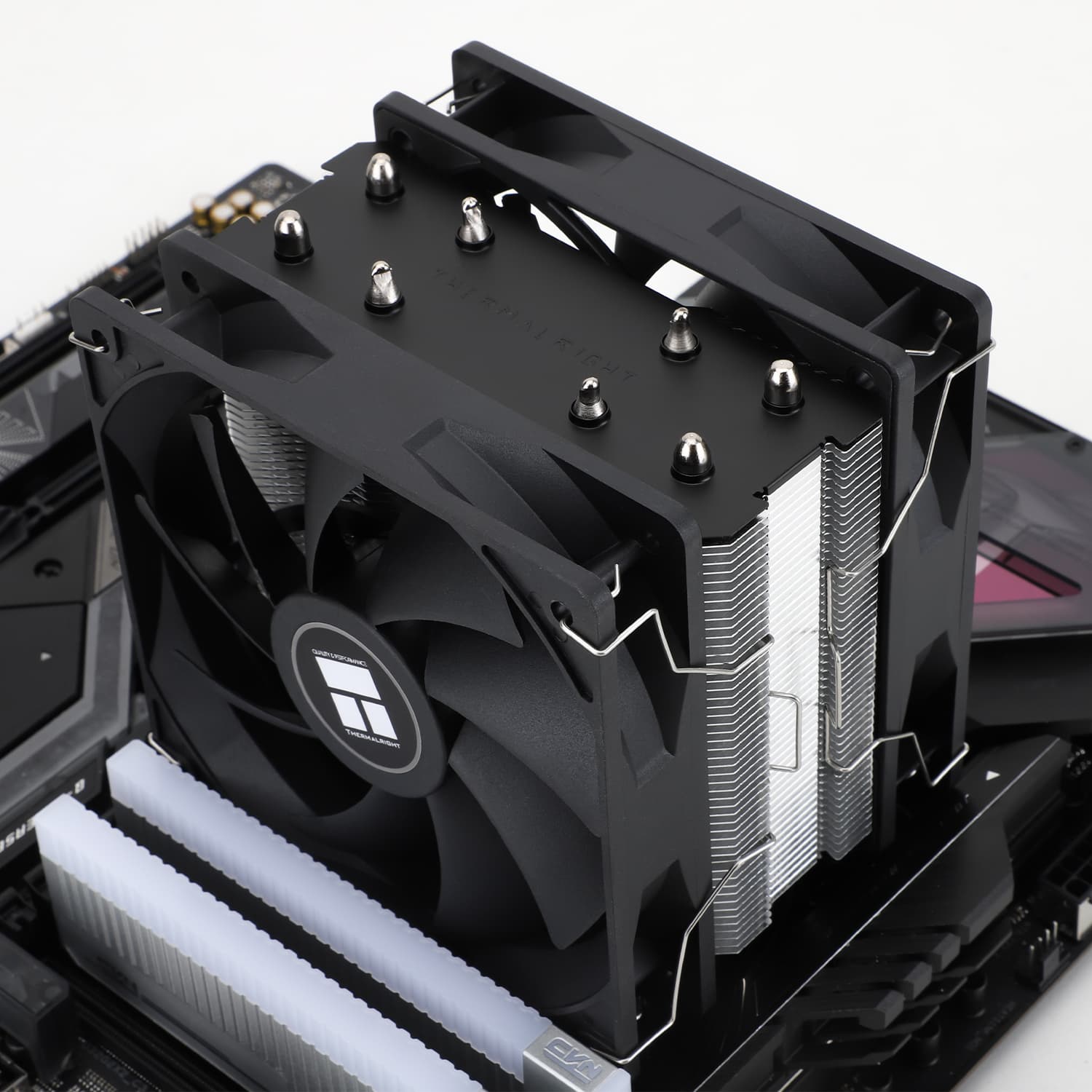 COOLER Thermalright "Assassin X 120 Refined SE PLUS" skt. Intel si AMD, racire cu aer, vent. 2 x 120mm, 1550 rpm, 4 heatpipes, inaltime 148mm,"Assassin X 120 Refined SE PLUS" — miniatură