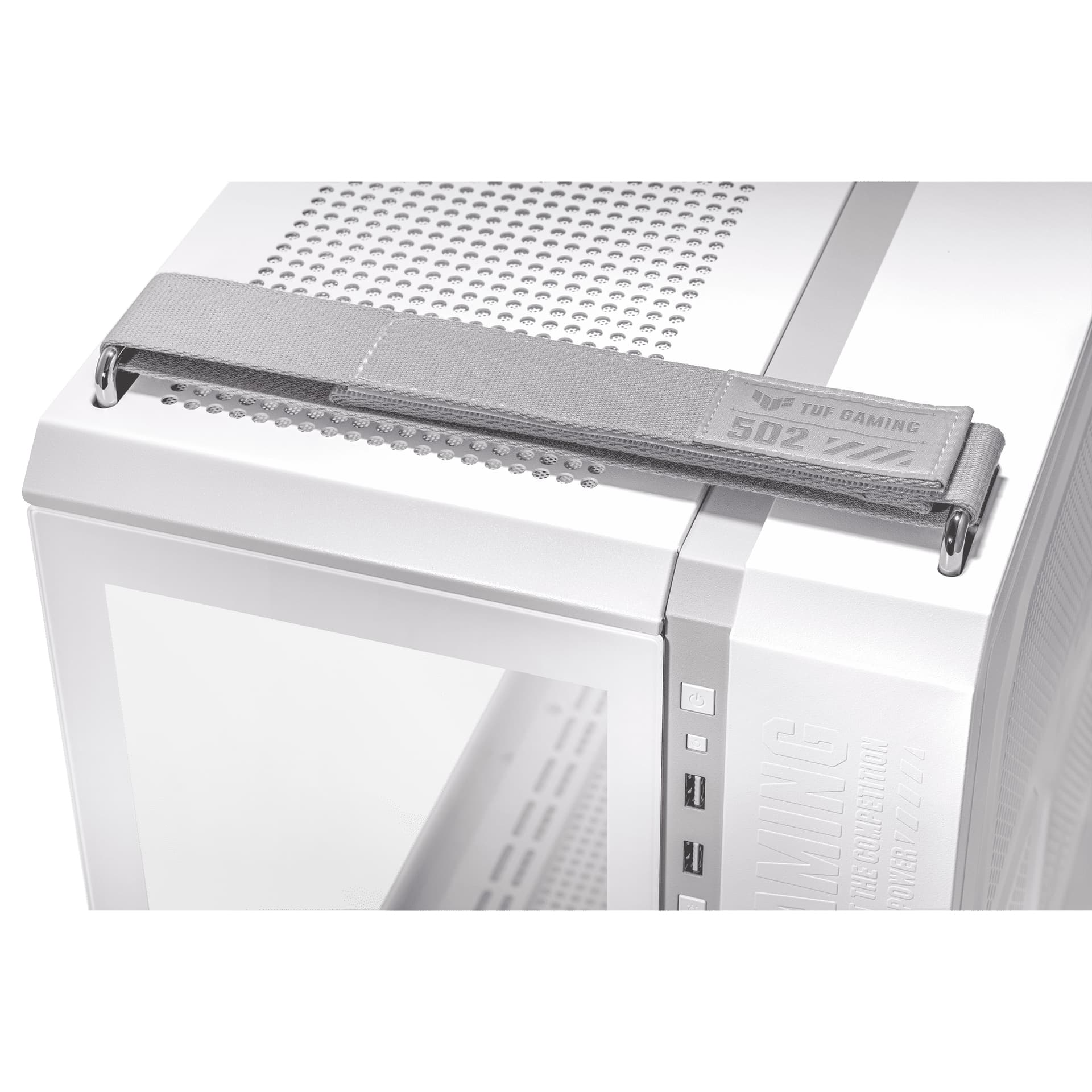 Carcasa ASUS TUF Gaming GT502 Midi Tower Fara sursa Alb "90DC0093-B09000" — miniatură