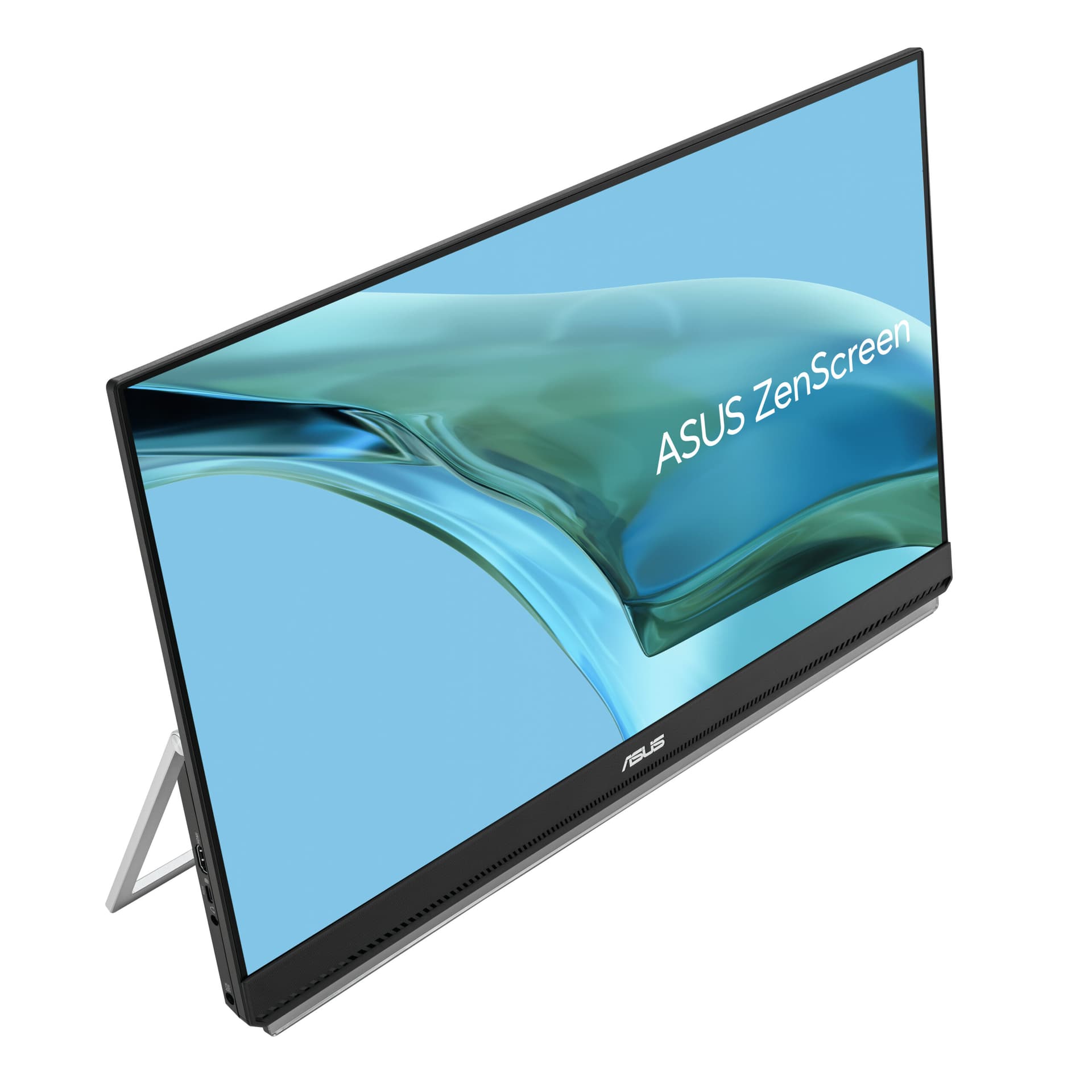 Monitor LED Portabil ZenScreen MB249C, 23.8inch, 1920x1080, 5ms GTG, Black "90LM0865-B01170" — miniatură