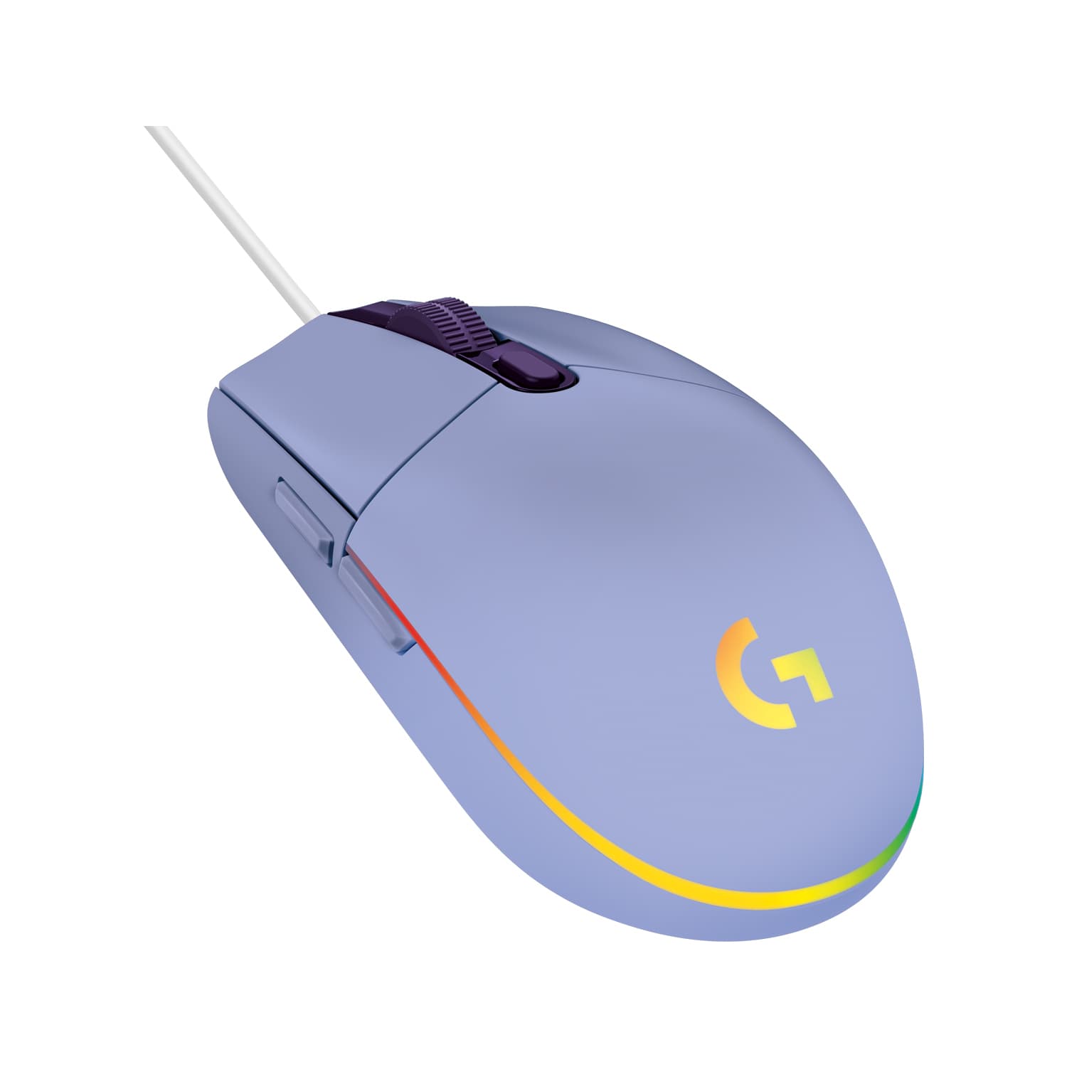 Mouse G203, USB, Lilac "910-005853" — miniatură