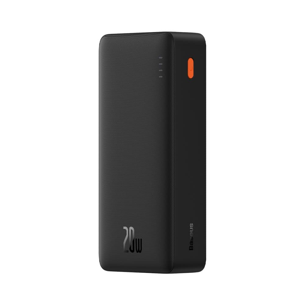 POWER BANK Baseus Airpow, capacitate 30000mAh, 20W, 2 x USB Type-C, 1 x USB, total 5V/3A, include cablu USB la USB Type-C de 30 cm, negru, "PPQD090101" - 6932172627942 — miniatură