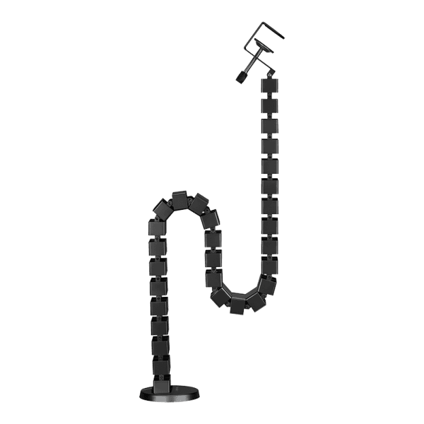 CANAL flexibil LOGILINK, pt. cabluri, flexibil, prindere prin clema, 1347x129mm, ABS, negru, "KAB0092"