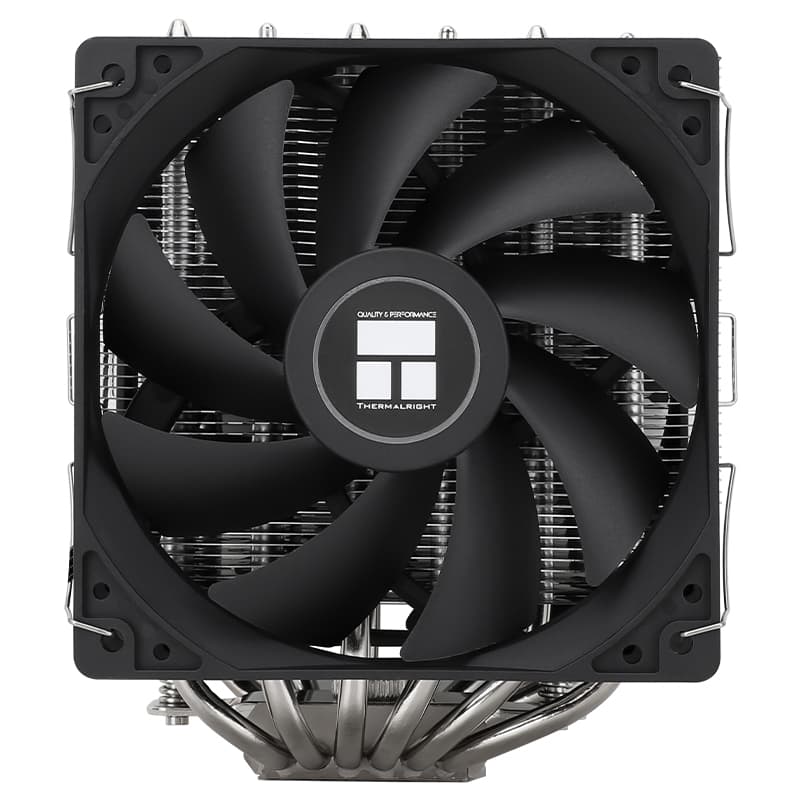 COOLER Thermalright "Peerless Assassin 120 SE Black" skt. Intel si AMD, racire cu aer, vent. 120mm, 1550 rpm, 6 heatpipes, inaltime 155mm,"Peerless Assassin 120 SE Black" — miniatură